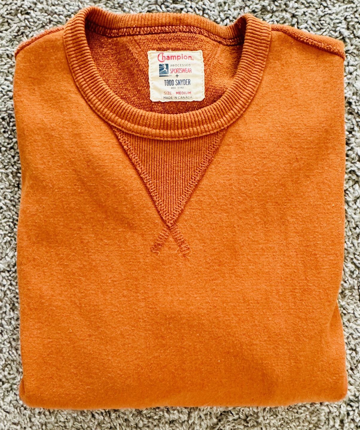 Champion × Todd Snyder Todd Snyder x Champion French Terry Crewneck Made in Canada Size US M / EU 48-50 / 2 - 3 Thumbnail