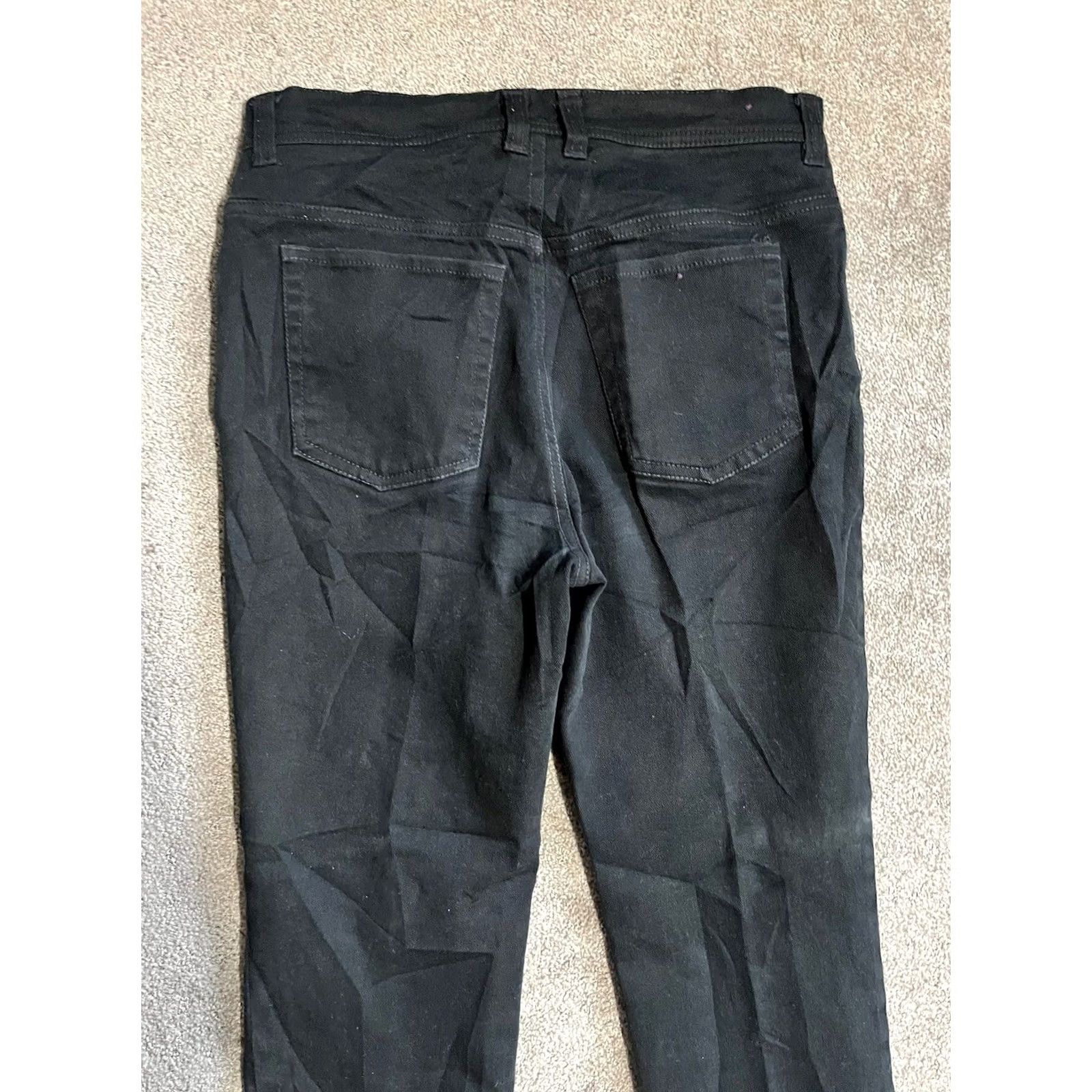 Gloria Vanderbilt VINTAGE Gloria Vanderbilt Jeans Amanda Denim Black 6P Women’s Jeans Amanda Straight Size 6P Girls? Size 28" / US 6 / IT 42 - 4 Thumbnail