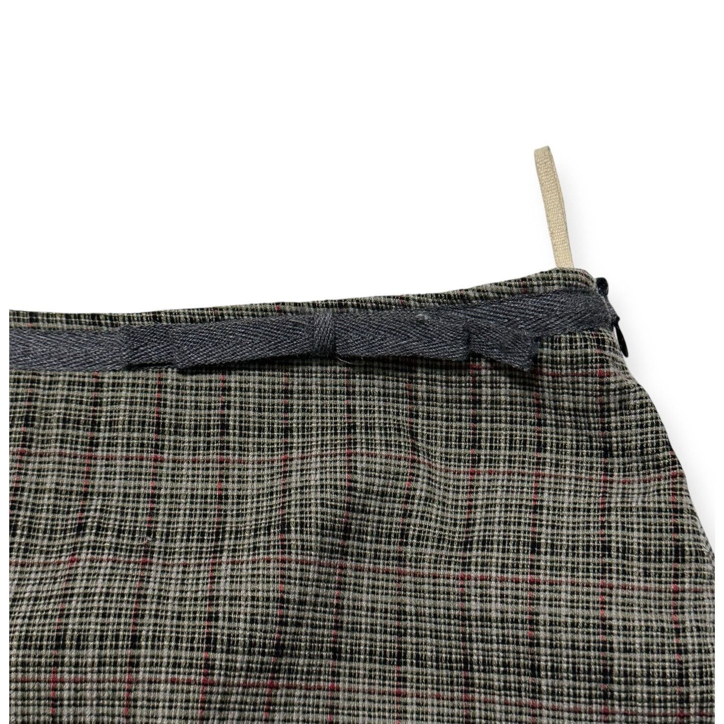 Marni Marni c.2010 Checked A‑Line Skirt IT42 Raw Hem Size 28" / US 6 / IT 42 - 7 Thumbnail