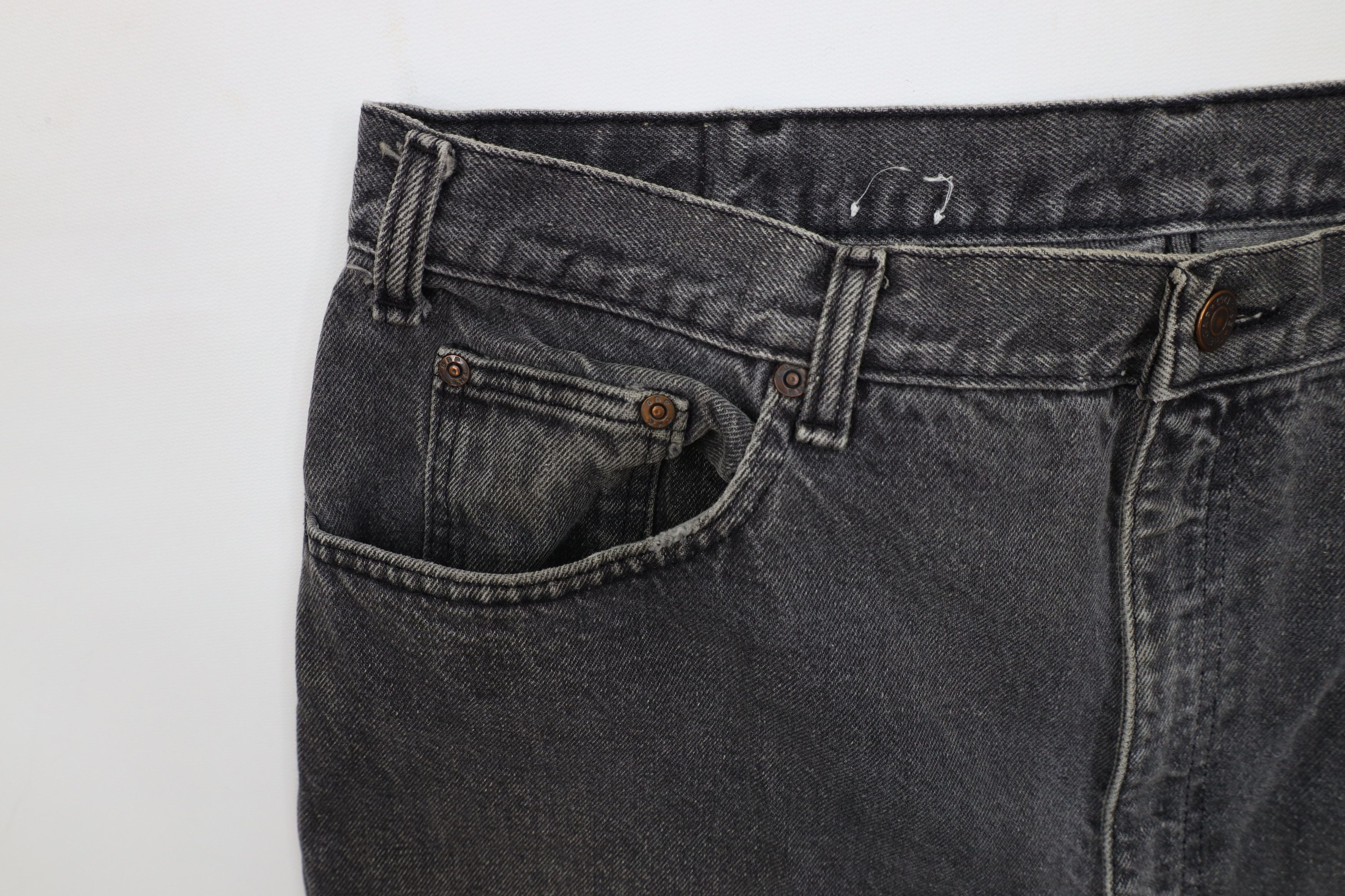 Gap Vintage 90s Gap Relaxed Fit Baggy Denim Jeans Black USA Size US 38 / EU 54 - 6 Thumbnail