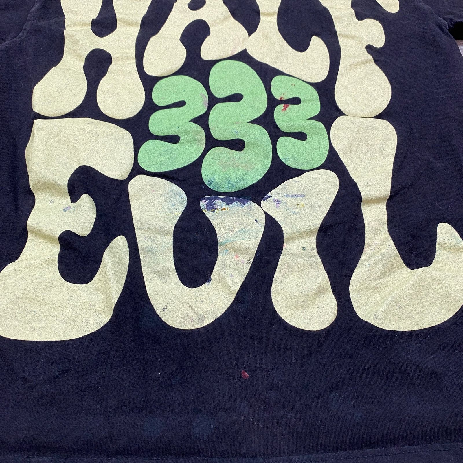 Half Evil 333 Half Evil Big T Shirt Men's Medium Streetwear Size US M / EU 48-50 / 2 - 7 Thumbnail