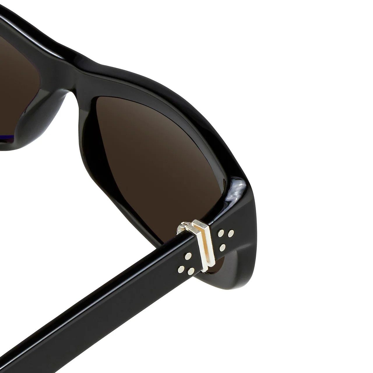 Ann Demeulemeester Ann Demeulemeester Sunglasses Cat Eye Black and Grey Size ONE SIZE - 13 Thumbnail