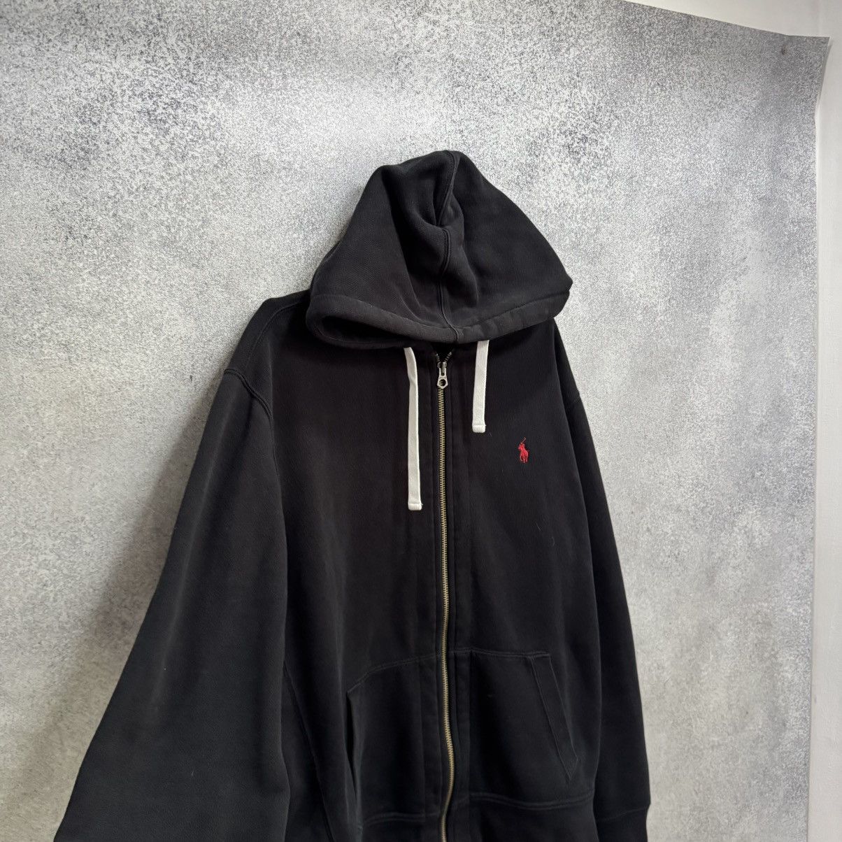 Polo Ralph Lauren Polo Ralph Lauren Zip Hoodie Black Size US XL / EU 56 / 4 - 2 Thumbnail