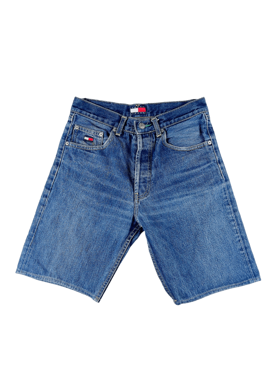 Tommy Hilfiger × Vintage Vintage Tommy Hilfiger Denim Shorts Size US 29 - 2 Thumbnail