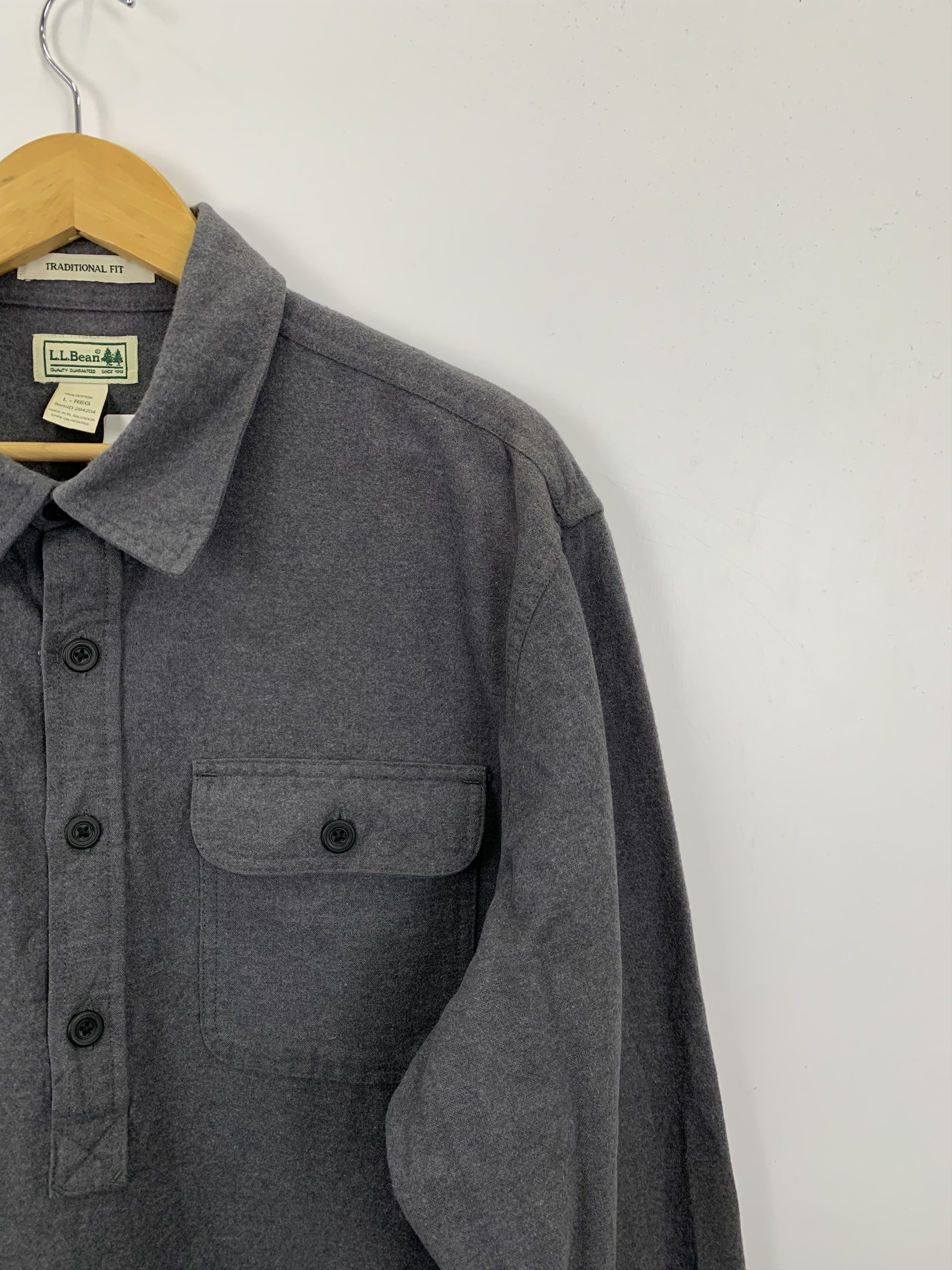 L.L. Bean Vintage 90s L.L. Bean Button Up Jacket J0902 Size US L / EU 52-54 / 3 - 8 Thumbnail