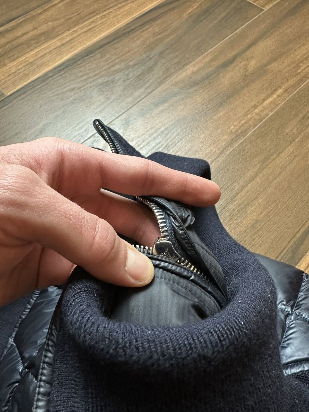 Louis Vuitton Louis Vuitton Panelled Zip Up Puffer Jacket Size US XL / EU 56 / 4 - 5 Thumbnail