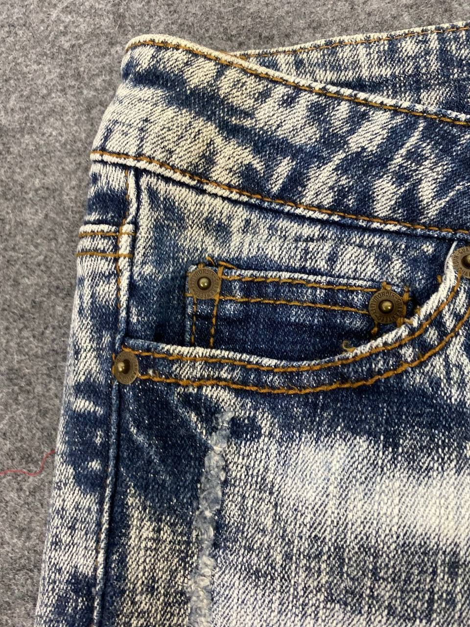 Japanese Brand japanese brand acid wash bootcut flare denim Size 29" - 10 Thumbnail