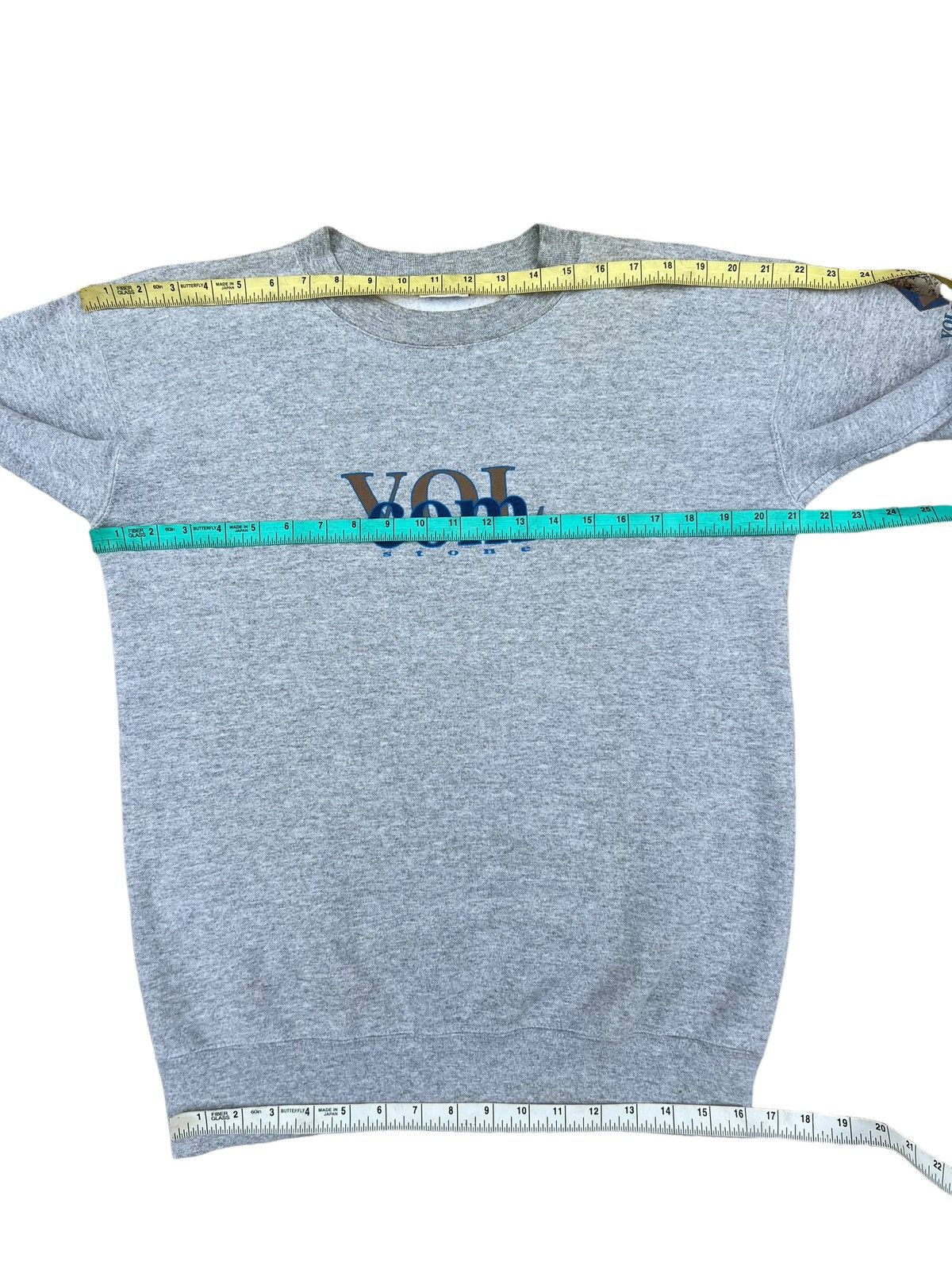 Vintage Vintage 90s Volcom Stone Spell Out Sweatshirt Size US M / EU 48-50 / 2 - 2 Thumbnail