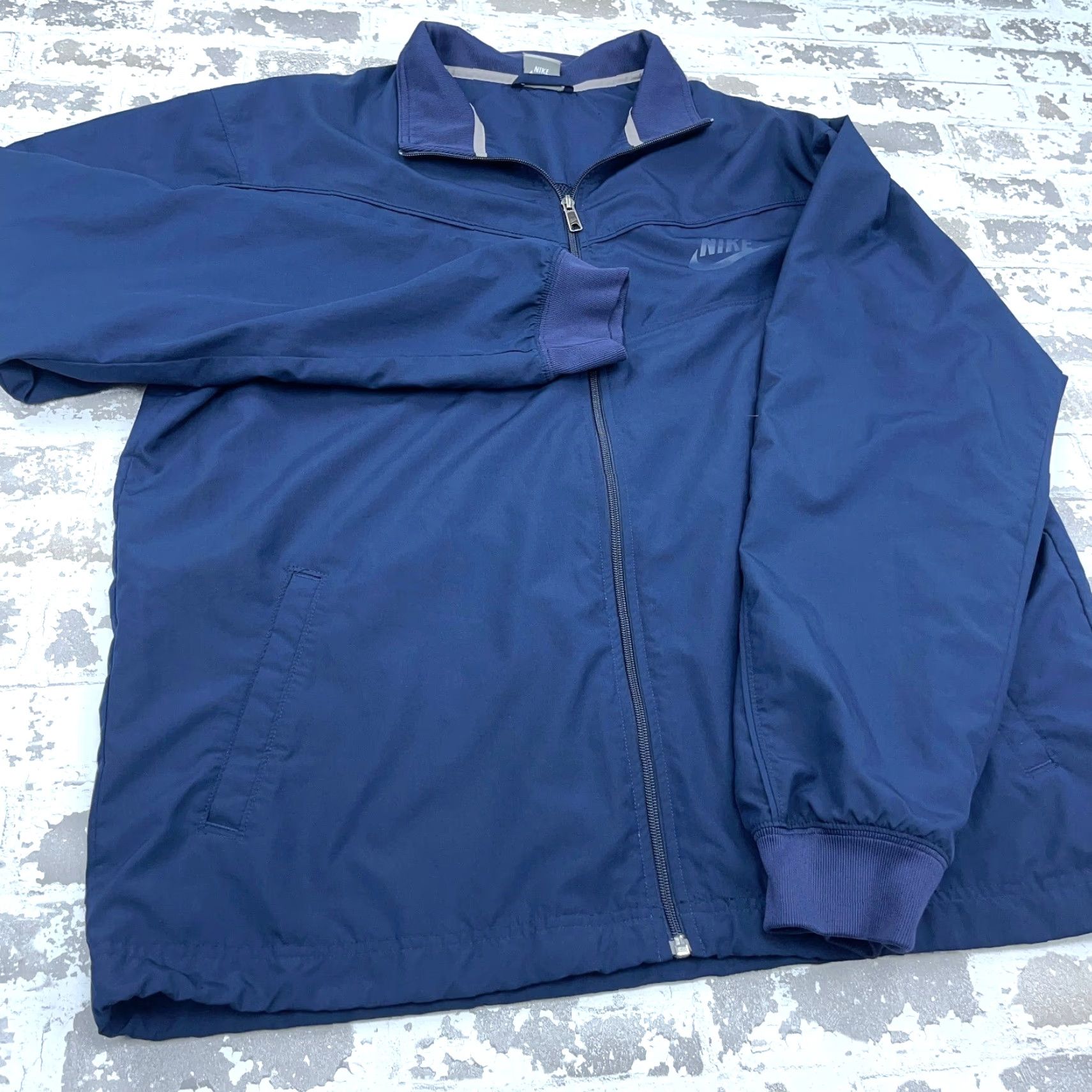 Nike VINTAGE Nike Jacket Men 2XL Blue Windbreaker Summer? (Oops) Size US XXL / EU 58 / 5 - 4 Thumbnail