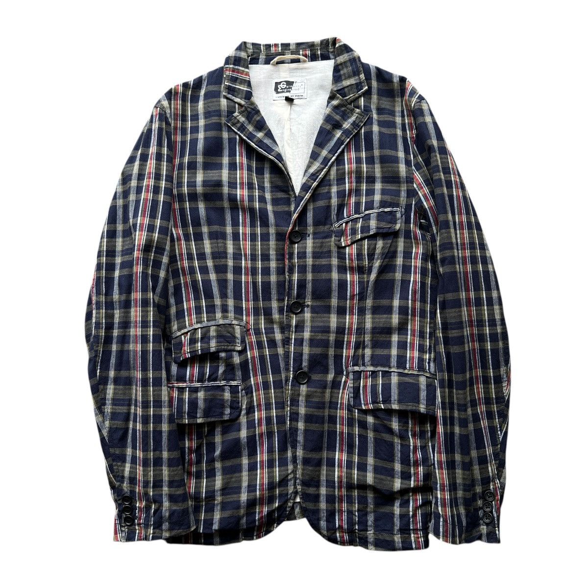 Engineered Garments 🔥 Engineered Garments Plaid Check Jacket Size US S / EU 44-46 / 1 - 1 Thumbnail