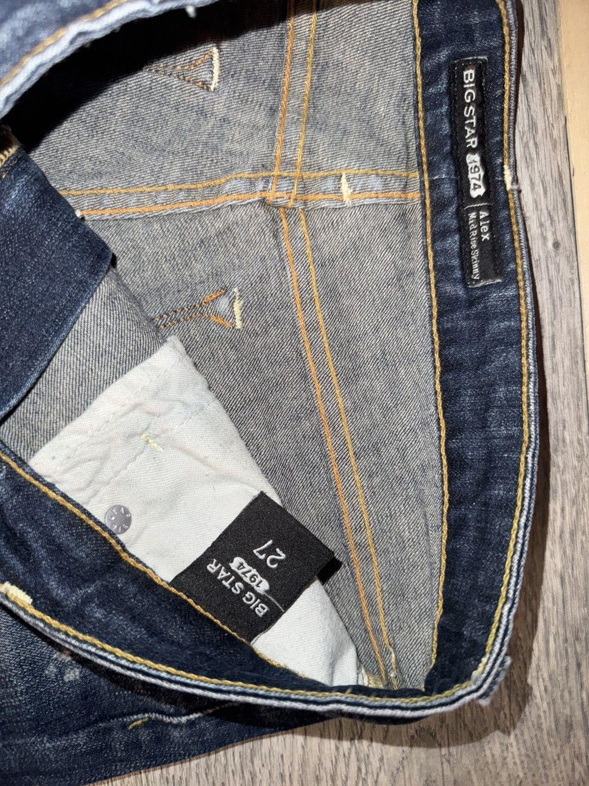 Big Star Buckle BIG STAR - Early 2000’s Alex Mid Rise Skinny Shorts Size 27" / US 4 / IT 40 - 6 Thumbnail