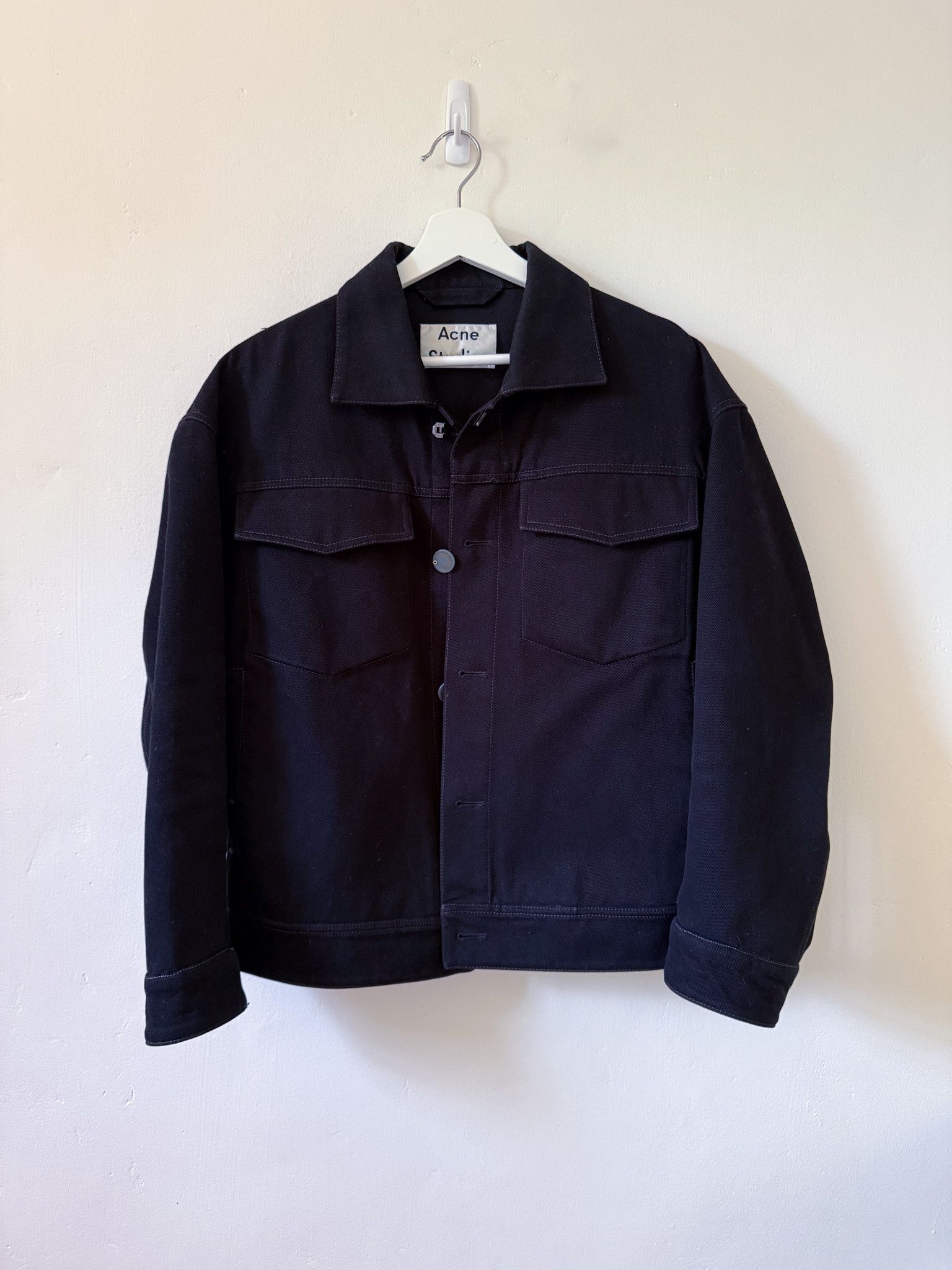Acne Studios Cotton Twill Jacket Blouson Size US S / EU 44-46 / 1 - 2 Thumbnail