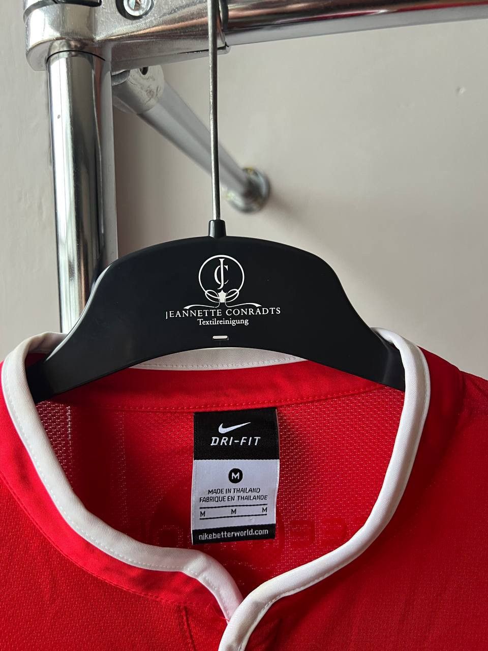 Nike 2012/13 FC BIEL/BIENNA #12 MATCH WORN HOME SOCCER JERSEY M Size US M / EU 48-50 / 2 - 7 Thumbnail