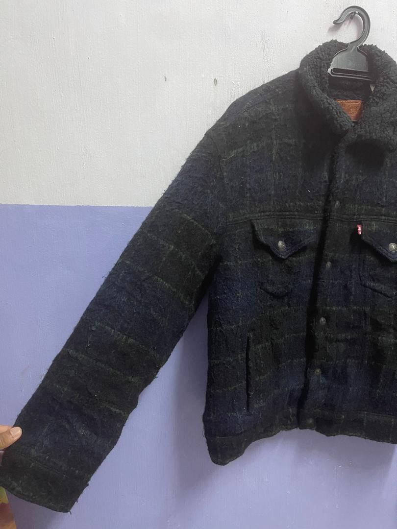 Levi's Levi's Navy Vintage Fit Sherpa Jacket Size US M / EU 48-50 / 2 - 5 Thumbnail
