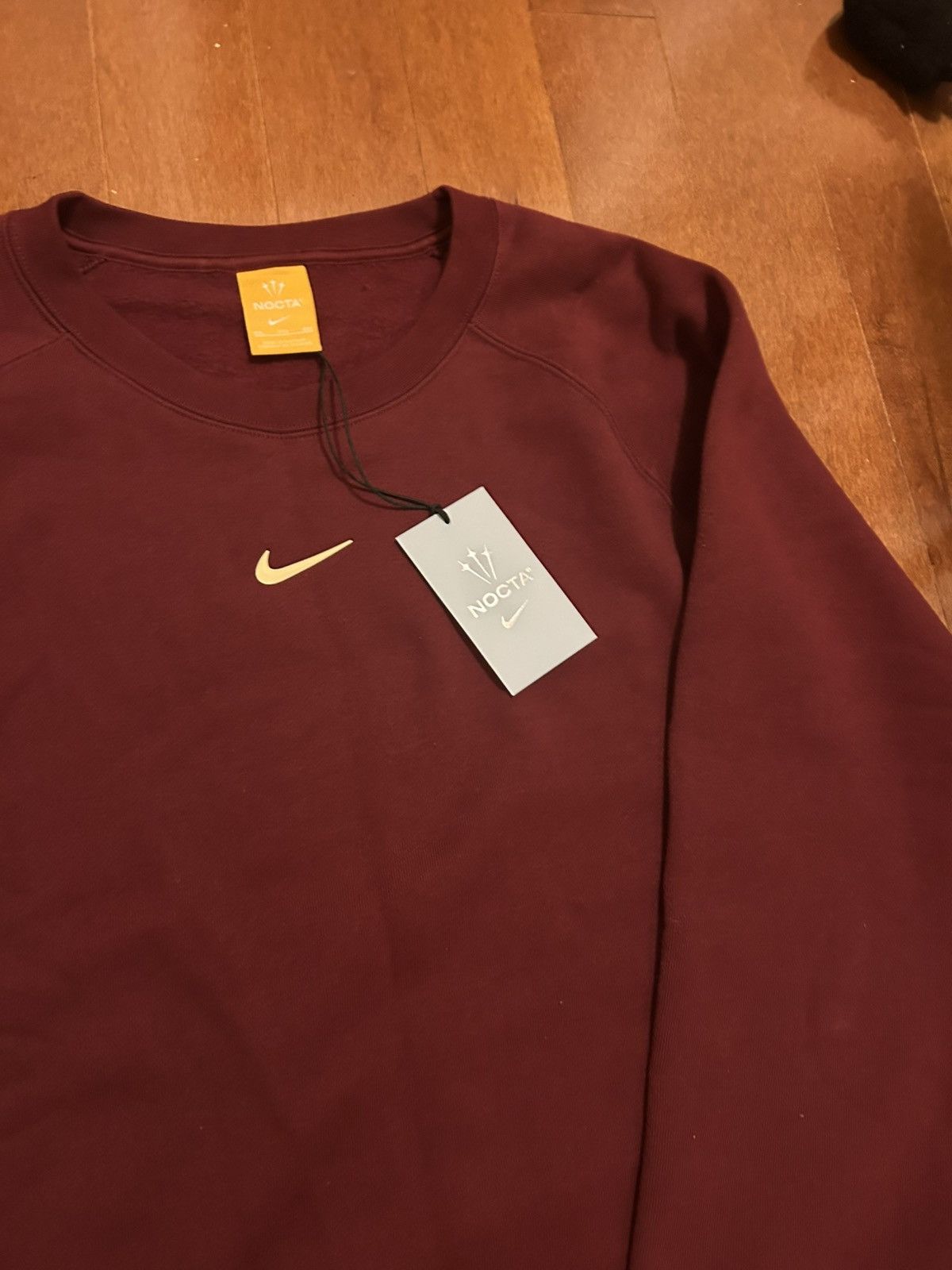 NOCTA Size XXL-Nike x NOCTA CS Crewneck Dark Beet Root NWT New Size US XXL / EU 58 / 5 - 3 Thumbnail
