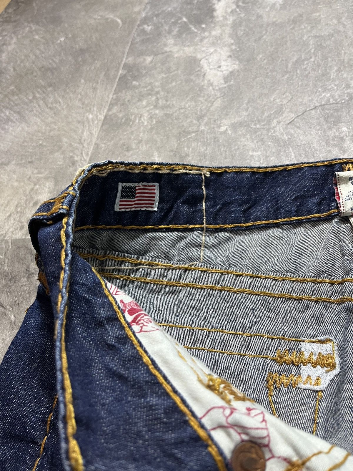 True Religion True Religion Vintage Ricky Super T Denim Jeans Y2K Blue Size US 36 / EU 52 - 10 Thumbnail