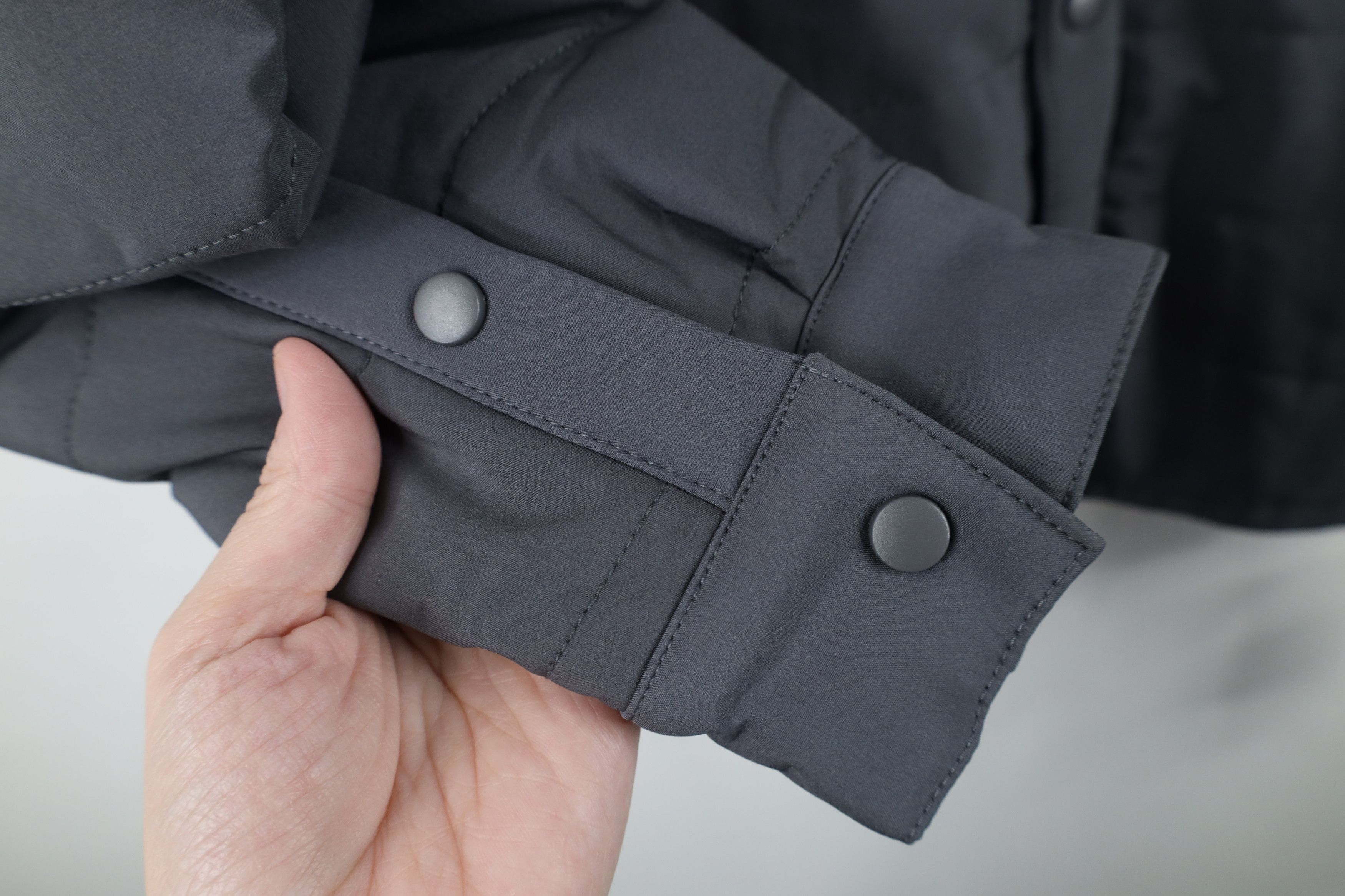 Spyder New w Defects Spyder Transit Full Button Shirt Jacket Gray Size US M / EU 48-50 / 2 - 8 Thumbnail