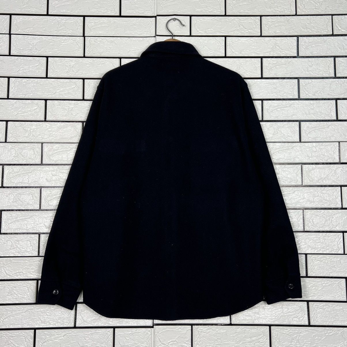 Japanese Brand CORISCO Double Pocket Wool Flannel Jacket #4125-C187 Size US L / EU 52-54 / 3 - 16 Thumbnail
