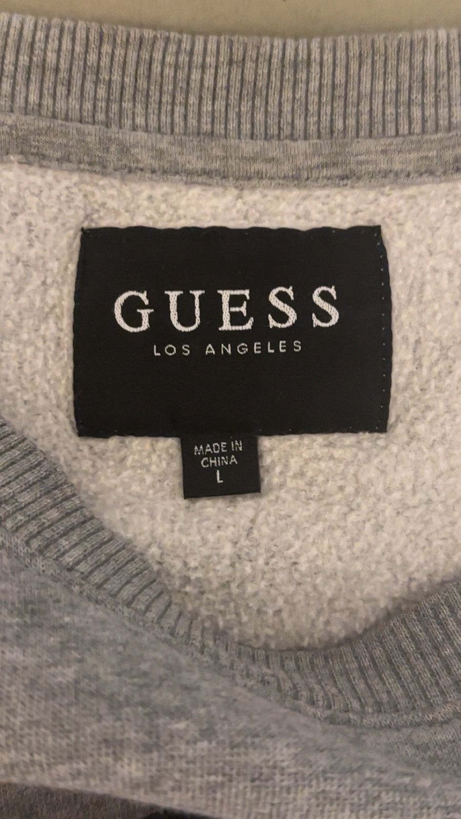 Guess GUESS CLASSIC LOGO CREWNECK Size US L / EU 52-54 / 3 - 6 Thumbnail
