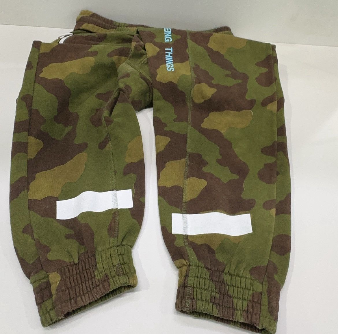 Off-White Off-White Diagonal Camouflage Sweat Pants Size US 29 - 6 Thumbnail