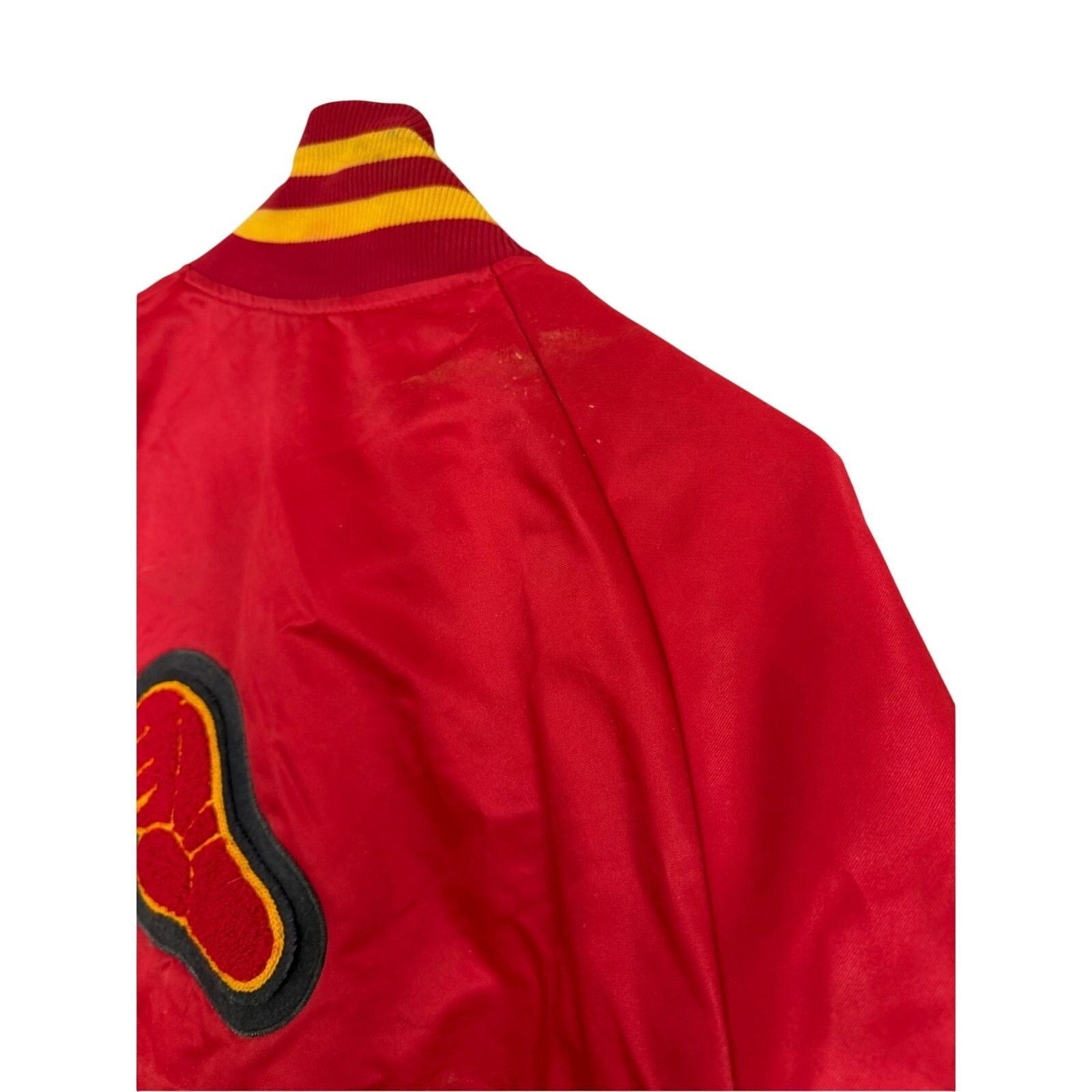 Other Vintage 80s Rutgers CC Varsity Satin Bomber Jacket RARE 1/1 Size US M / EU 48-50 / 2 - 11 Thumbnail
