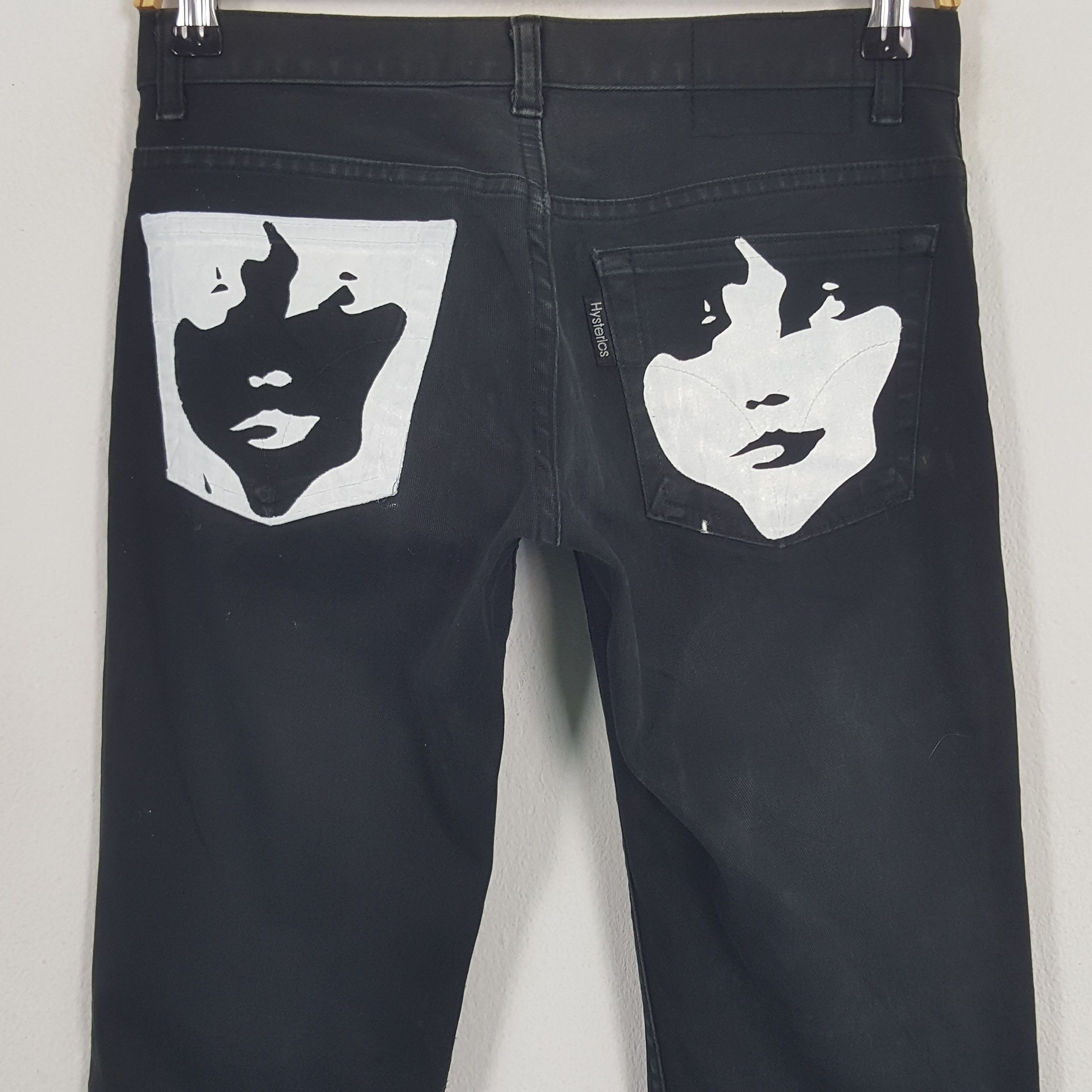Hysteric Glamour × Vintage Vintage Hysteric Glamour Custom Art Logo Japan Jeans Size 27" / US 4 / IT 40 - 2 Thumbnail