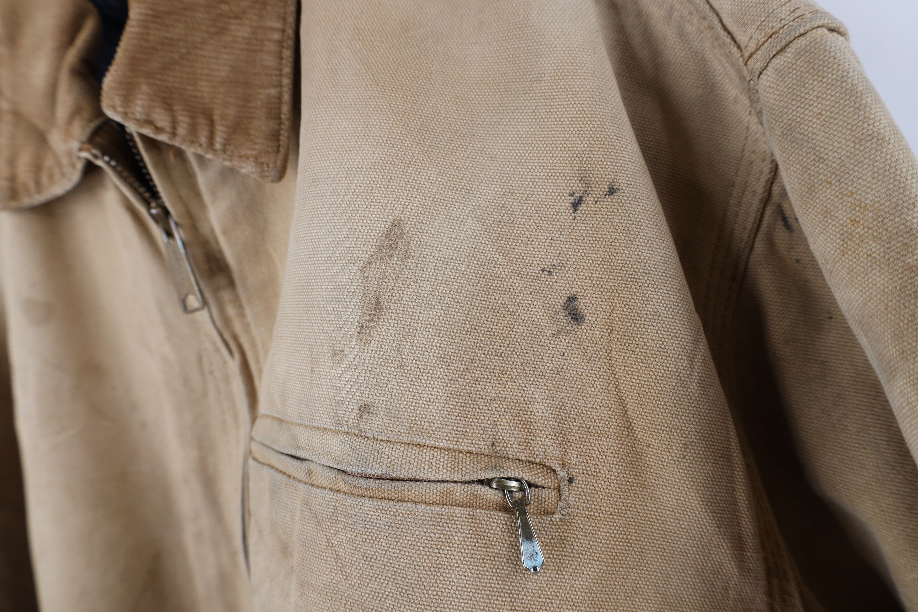 Carhartt Vintage 80s Carhartt 100 Year Lined Detroit Jacket USA Size US L / EU 52-54 / 3 - 5 Thumbnail