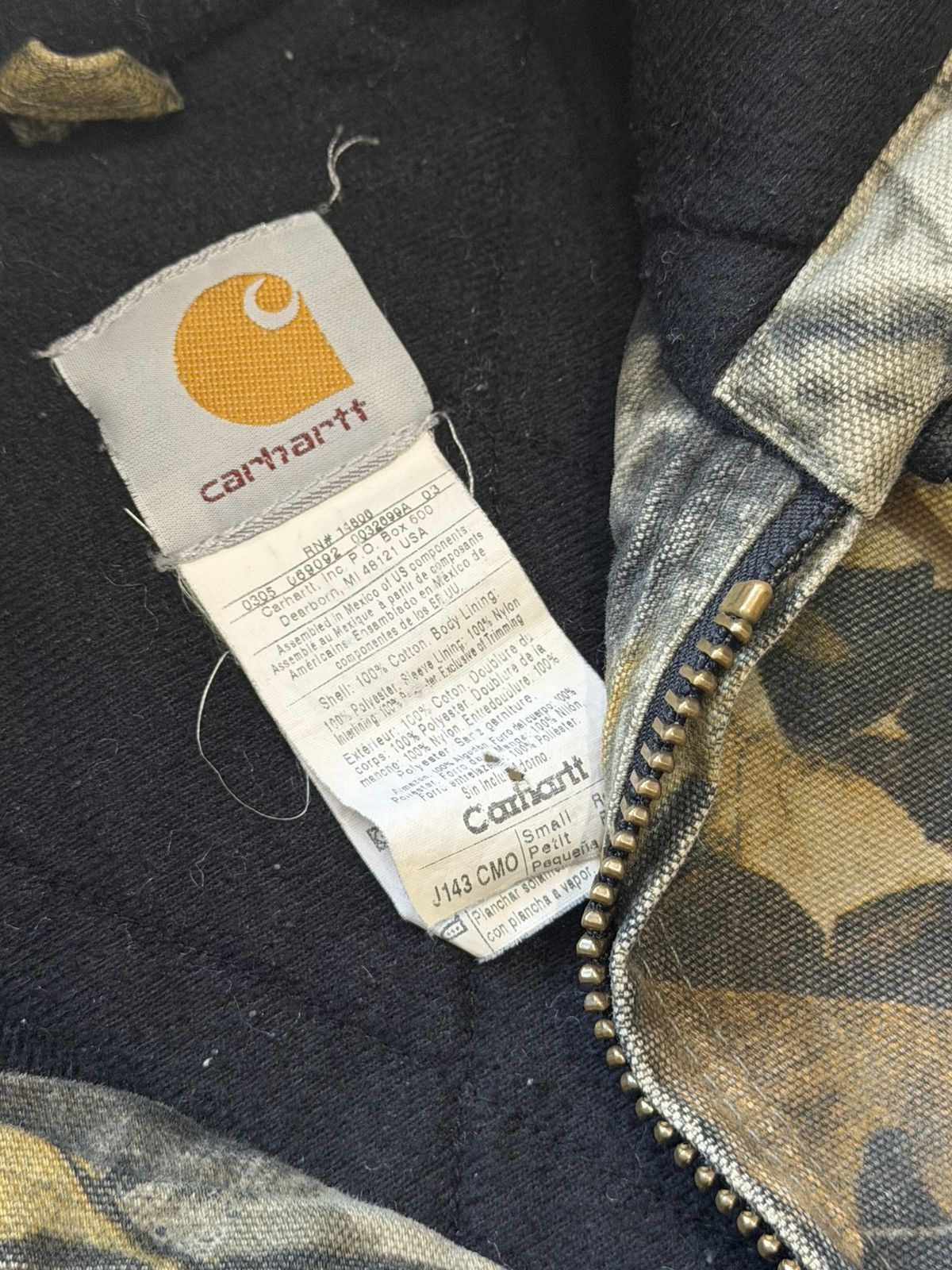 Carhartt Carhartt Active Jacket Realtree J143 CMO Size US L / EU 52-54 / 3 - 7 Thumbnail