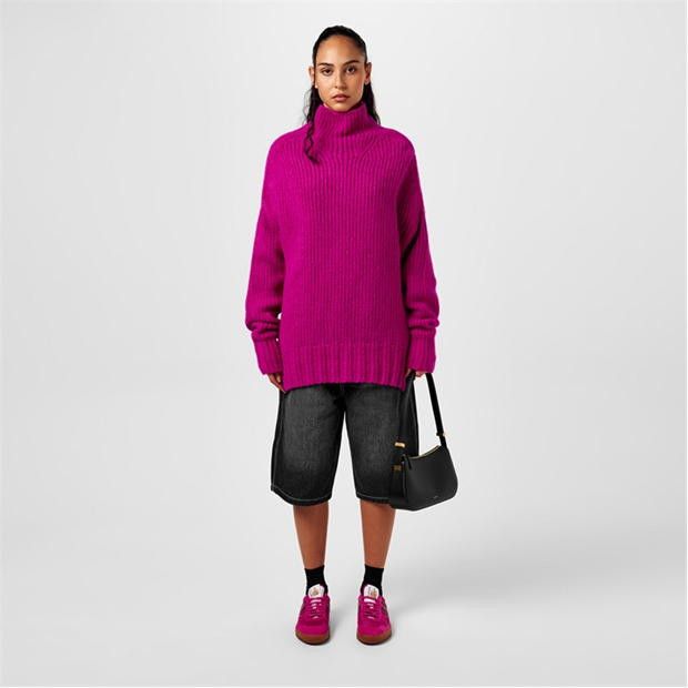 Lanvin o1g2r1mq1024 Sweaters in Fushia Size S / US 4 / IT 40 - 6 Thumbnail