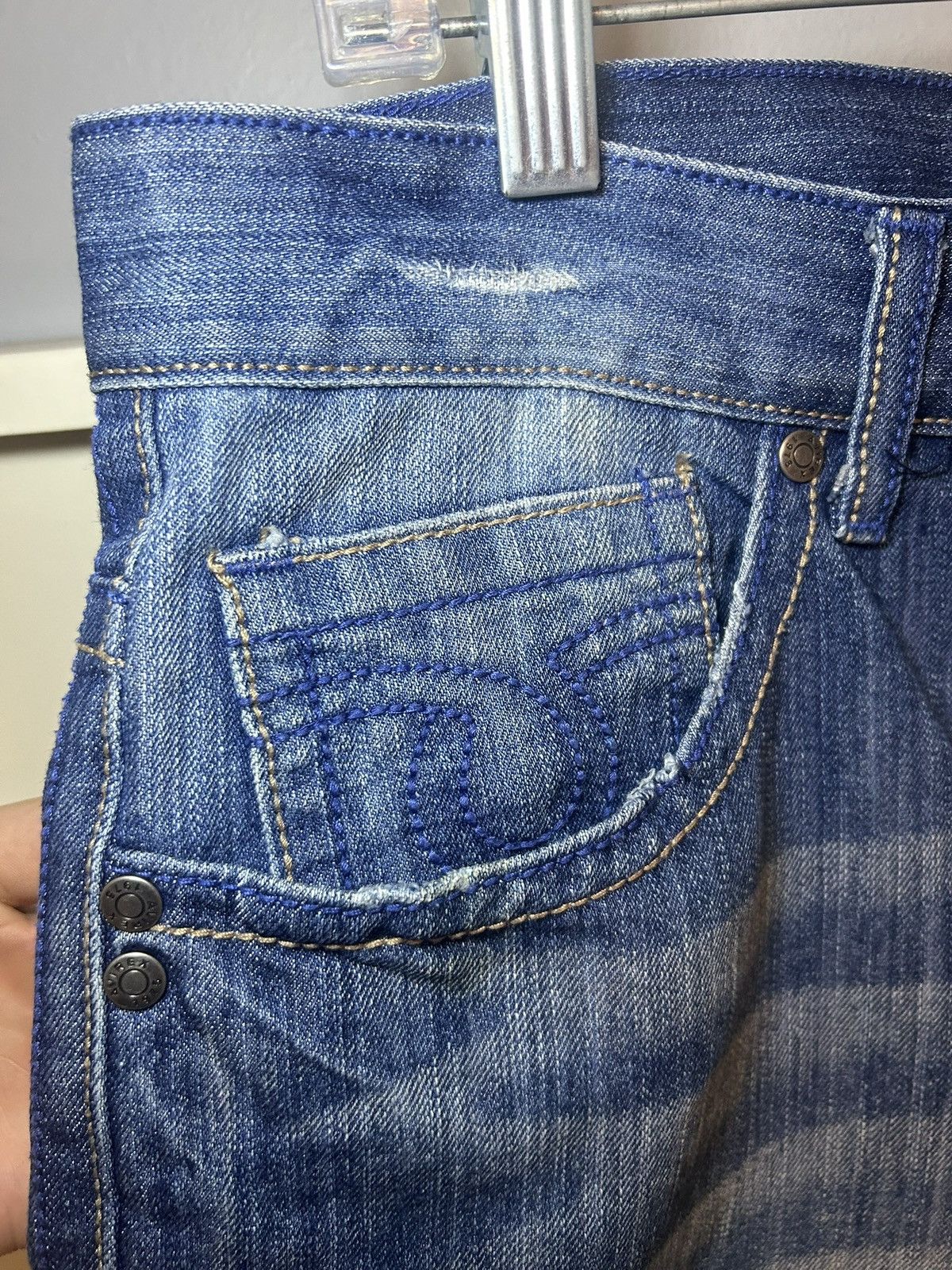 Avirex Vintage Avirex baggy denim shorts Size US 32 / EU 48 - 4 Thumbnail