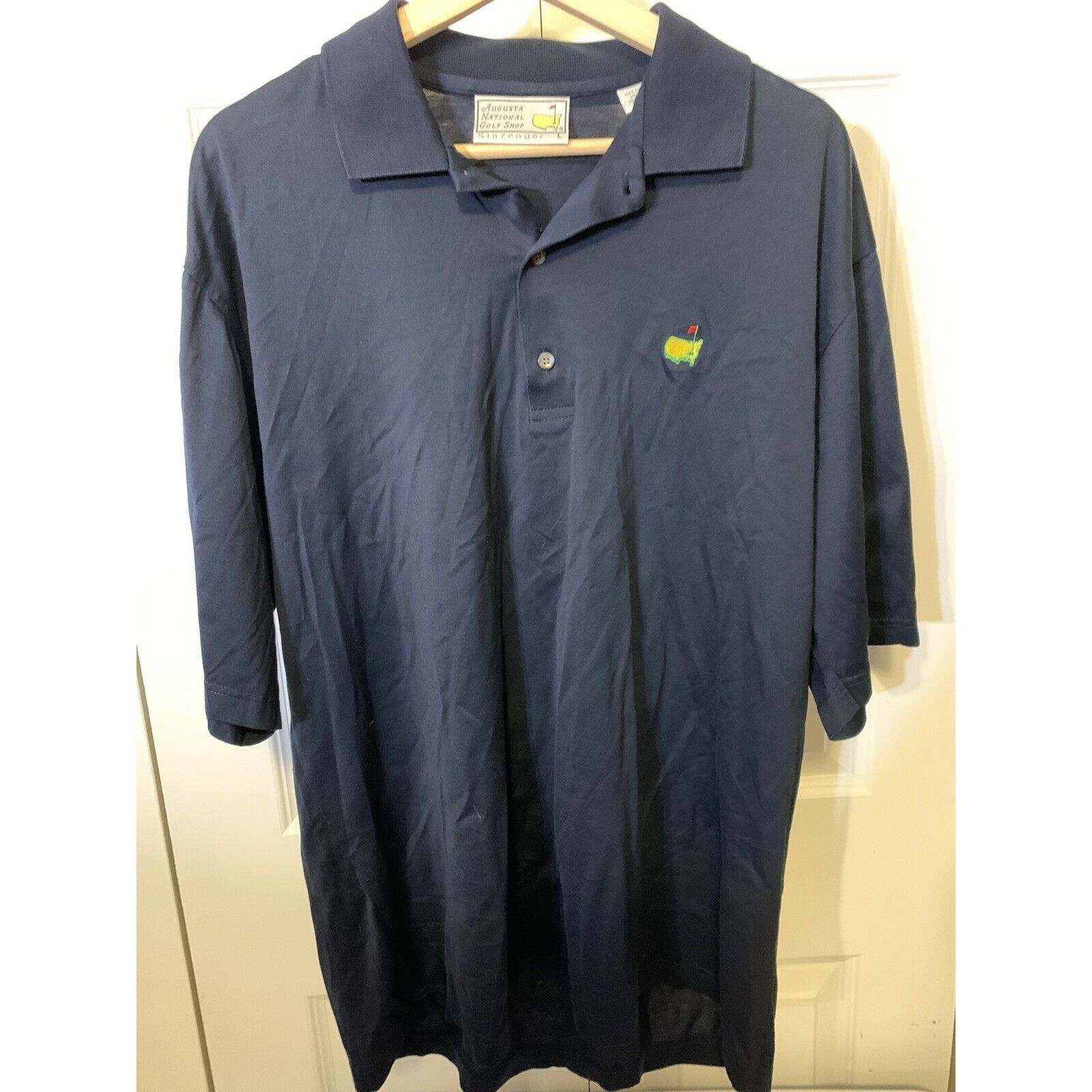 Other Augusta National Golf Shop Polo Shirt Men’s Sz L Blue Slazen Size US L / EU 52-54 / 3 - 3 Thumbnail