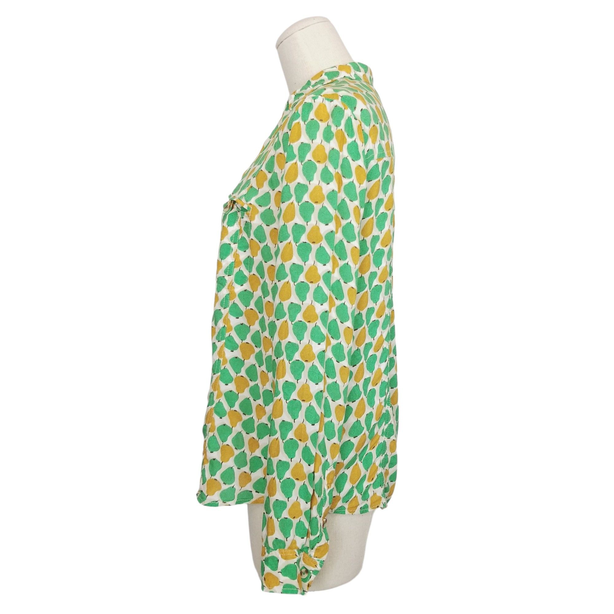 Anthropologie 52 Conversations by Anthropologie Bosc Lady Pears Shirt Size XS / US 0-2 / IT 36-38 - 3 Thumbnail