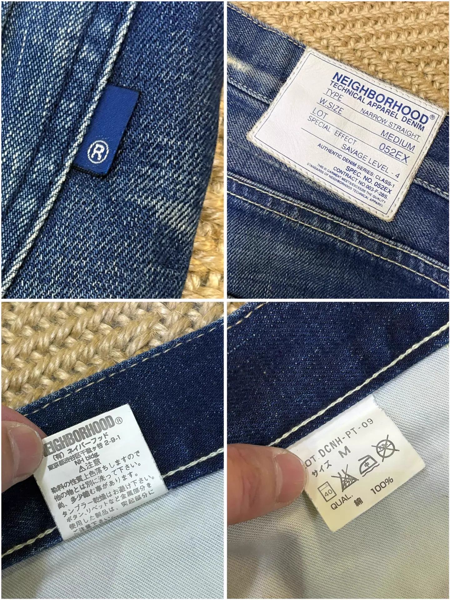 Neighborhood Neighborhood '05 Lightning Wash Slash Narrow M Jean Size US 32 / EU 48 - 9 Thumbnail