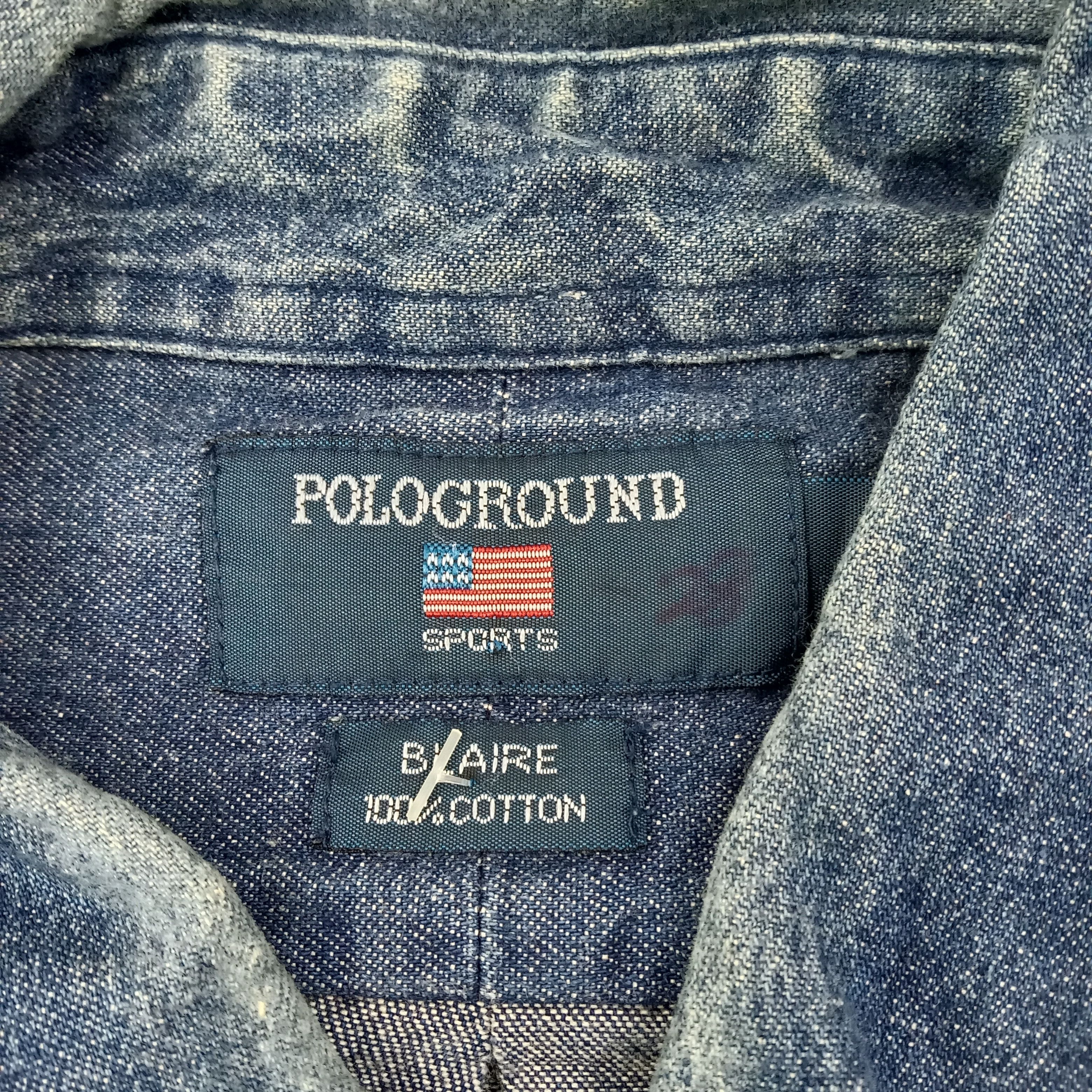 Polo Ralph Lauren PoloGround Sport Denim Shirt C259N73 Size US M / EU 48-50 / 2 - 3 Thumbnail