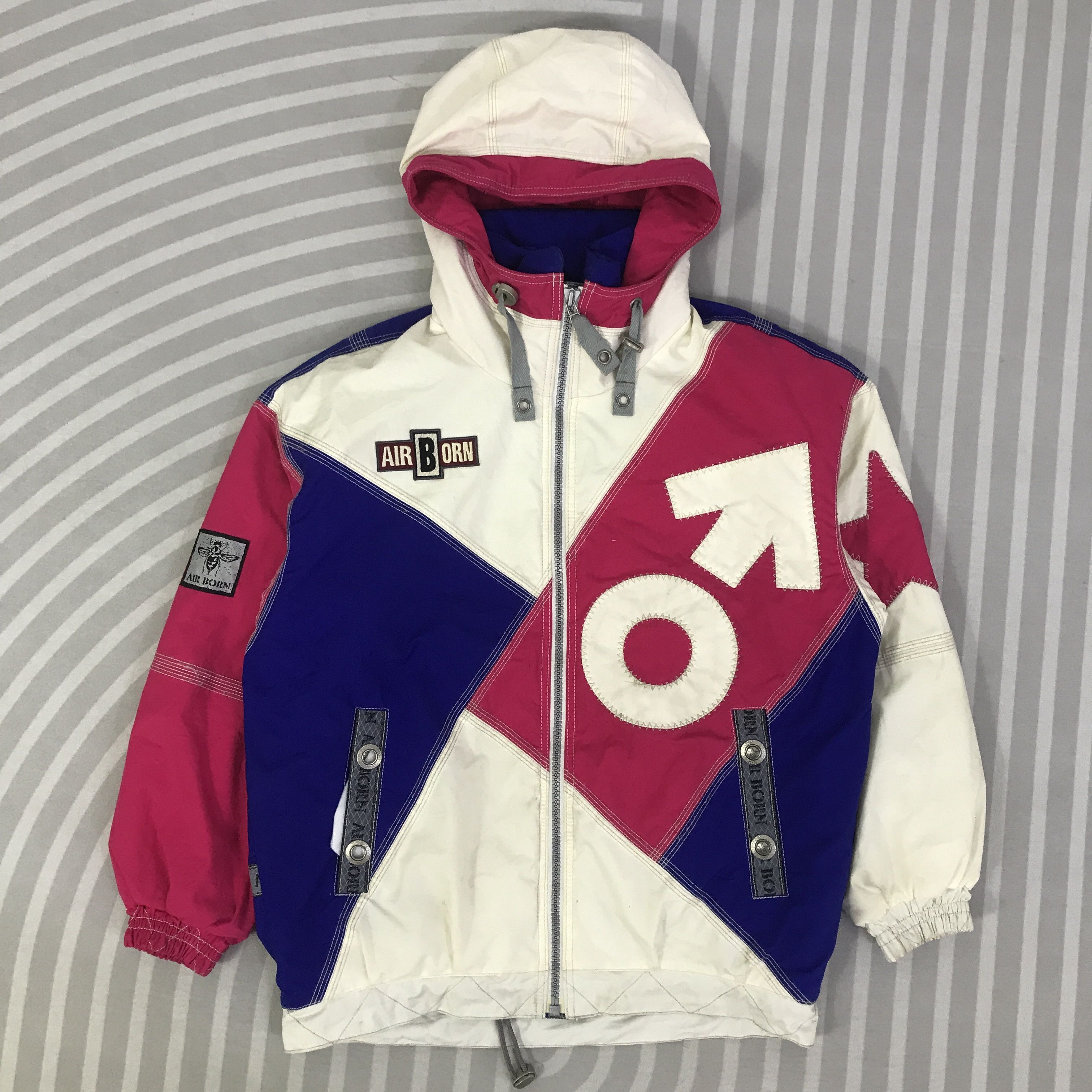 Japanese Brand Vintage Japanese AirBorn Ski Jacket K89B10 Size US L / EU 52-54 / 3 - 1 Thumbnail