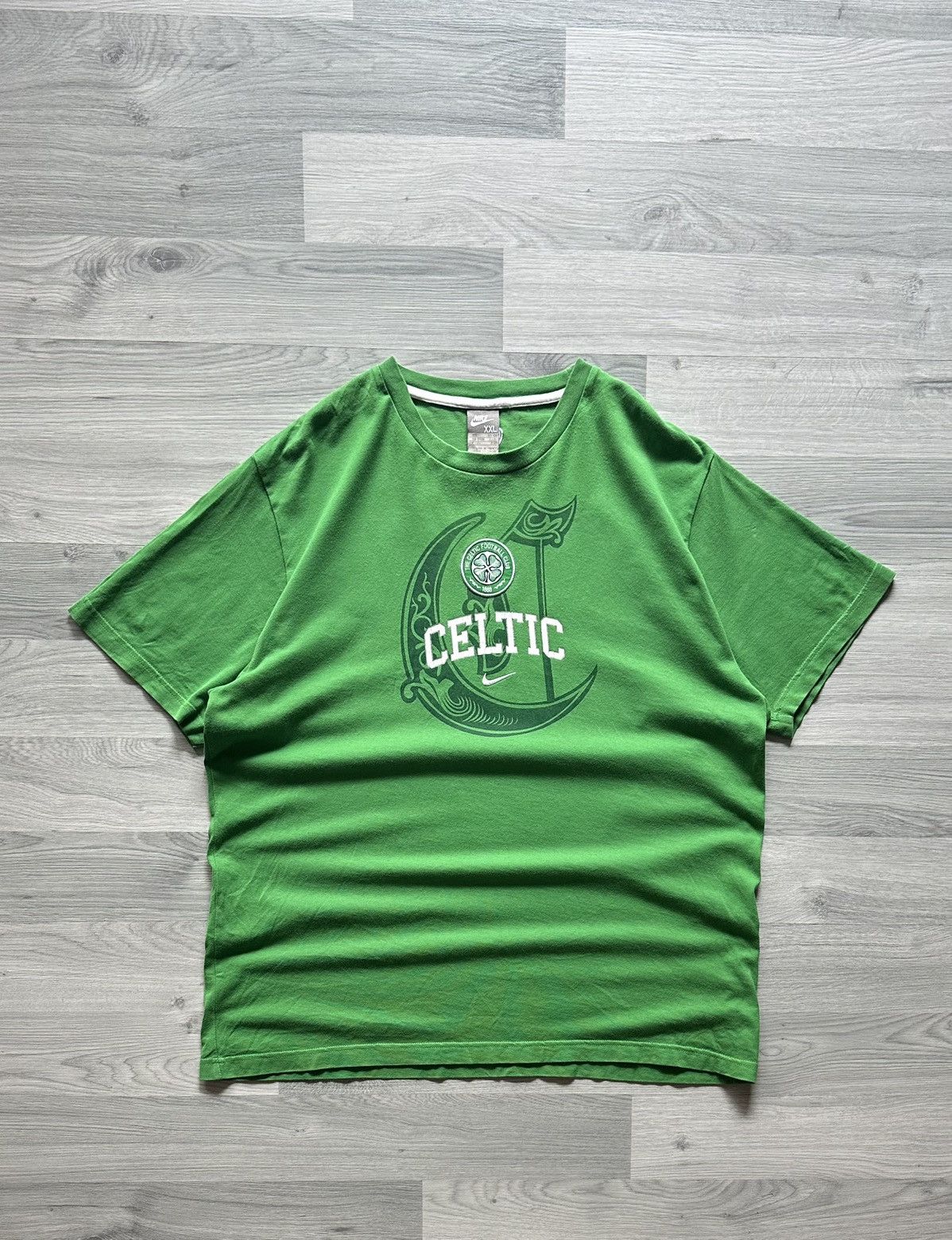 Nike Vintage oversize T-shirt jersey Nike FC Celtic Size US XXL / EU 58 / 5 - 1 Thumbnail