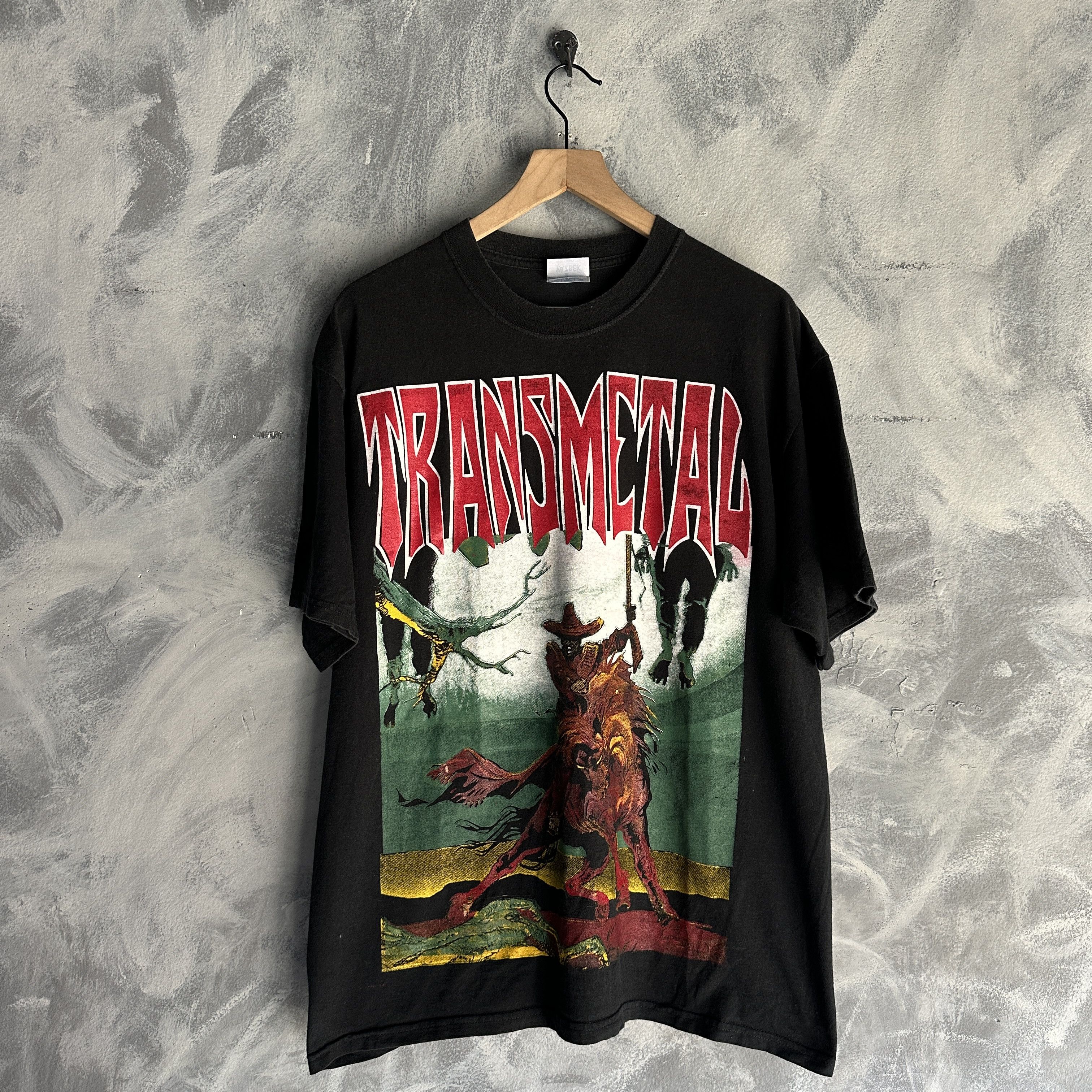 Other Vtg Transmetal T Shirt Thrash Death Metal Mexico Barbaro Size US XL / EU 56 / 4 - 1 Thumbnail