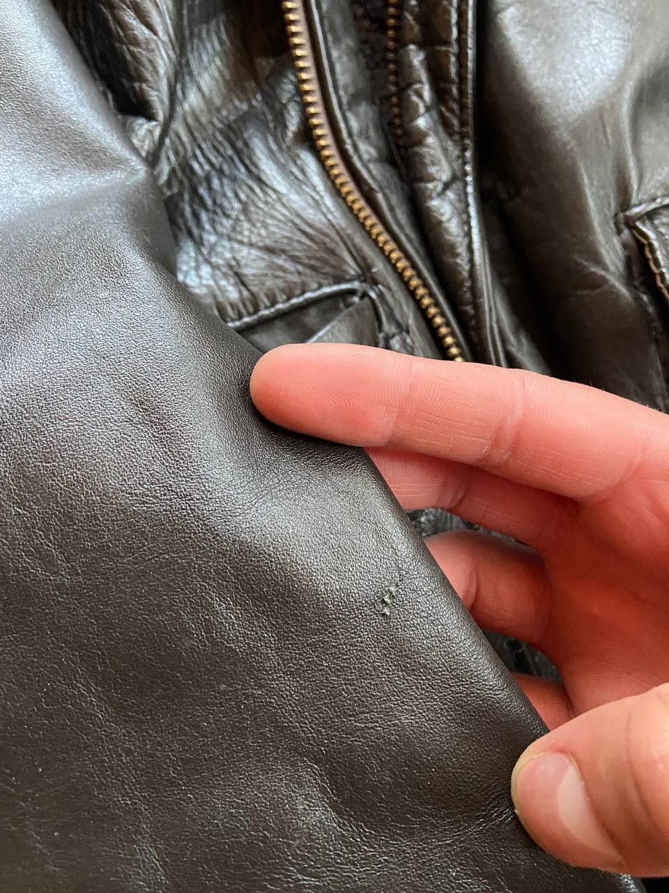 Schott vintage Schott NYC Leather Bomber with Detachable Collar Size US L / EU 52-54 / 3 - 8 Thumbnail
