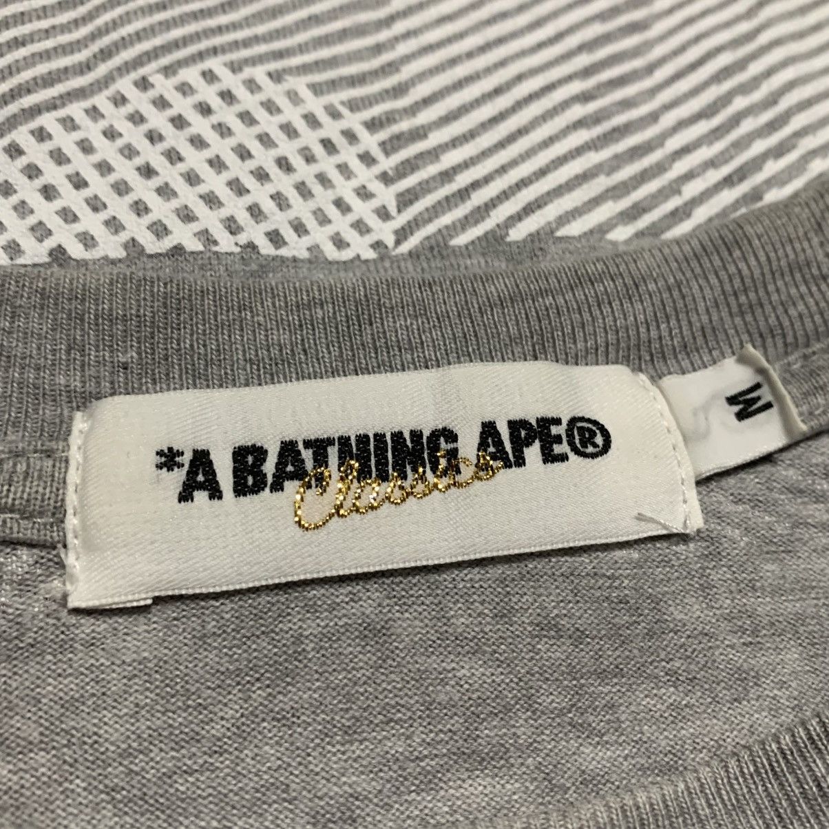 Bape Bape Medium Camo Stripe Grey Tee A Bathing Ape Vintage 90s Size US M / EU 48-50 / 2 - 5 Thumbnail