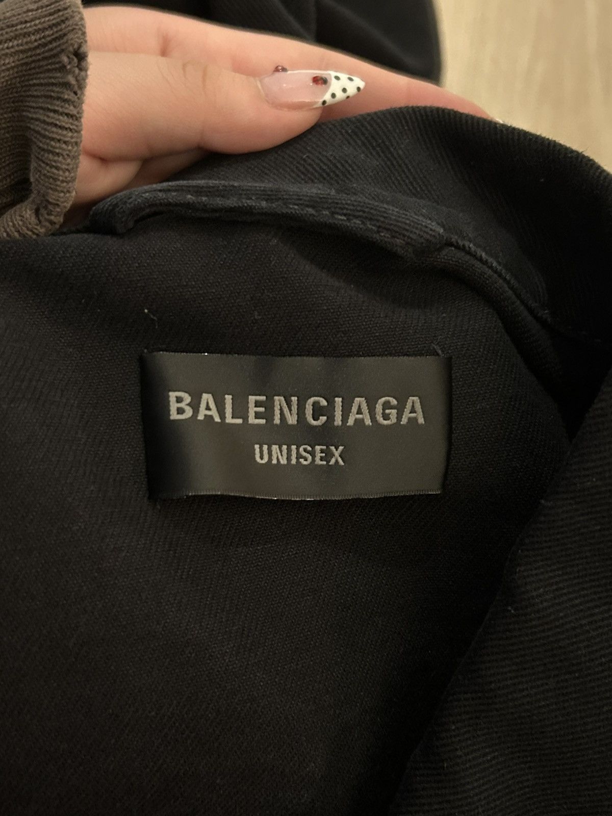Balenciaga Balenciaga Gaffer Denim Jacket Size US XL / EU 56 / 4 - 5 Thumbnail
