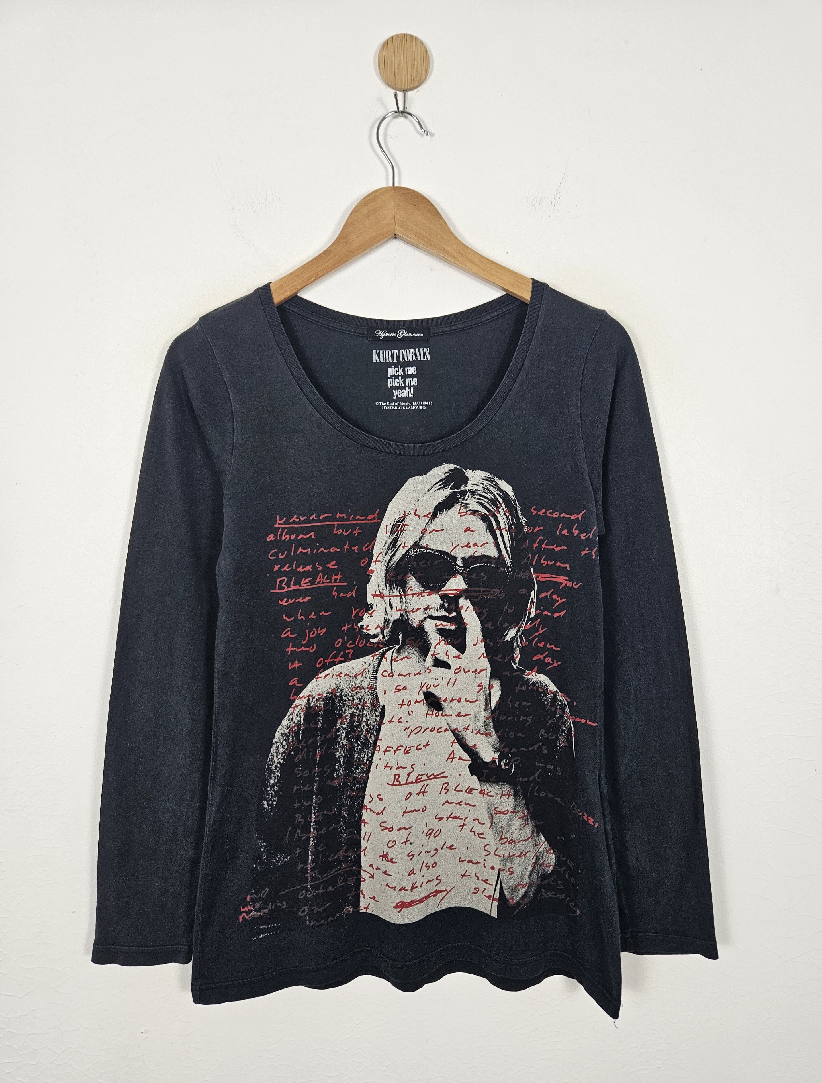 Hysteric Glamour Hysteric Glamour Kurt Cobain Nirvana Pick
