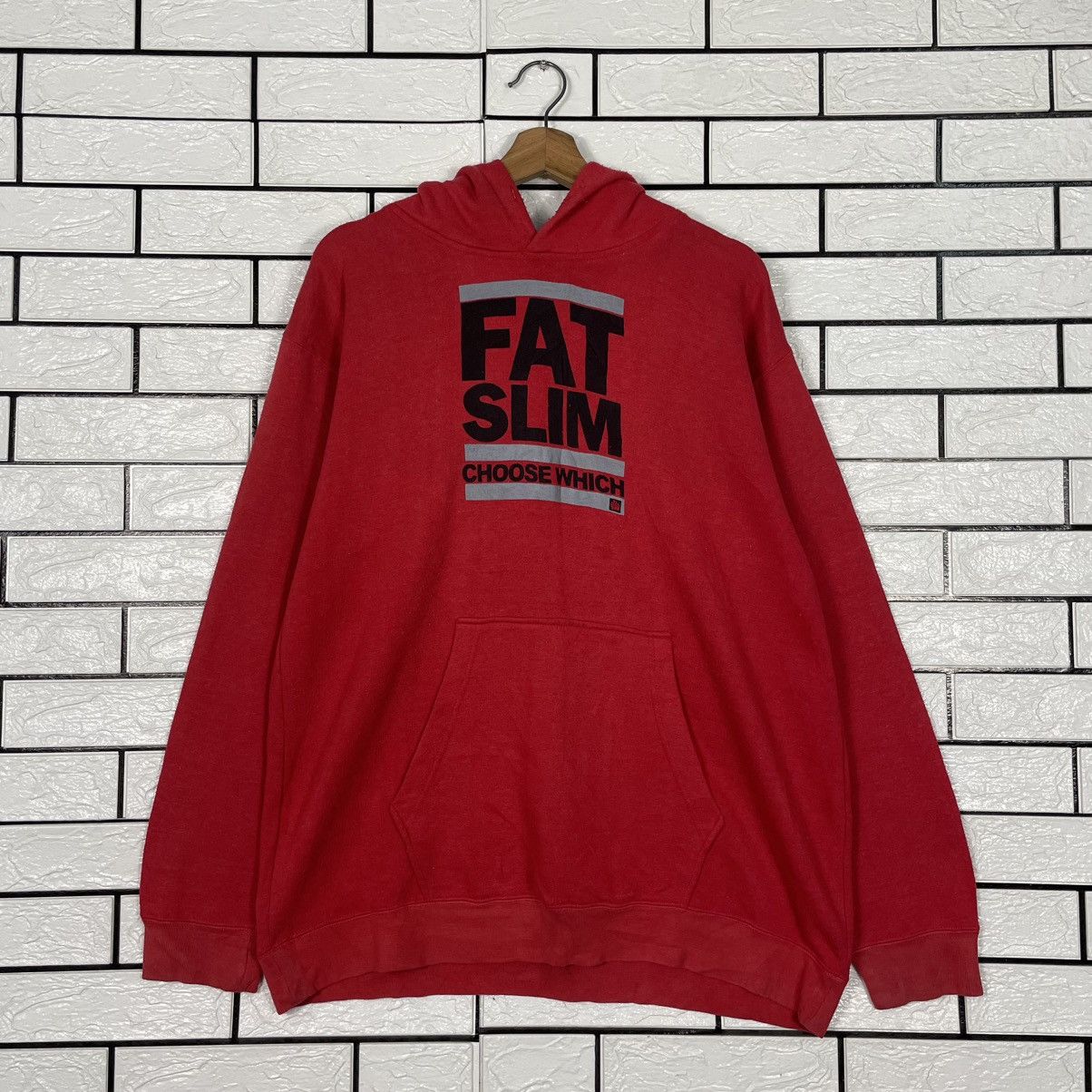 Japanese Brand Bullet Noise Fat Slim Red Hoodie Size US L / EU 52-54 / 3 - 10 Thumbnail
