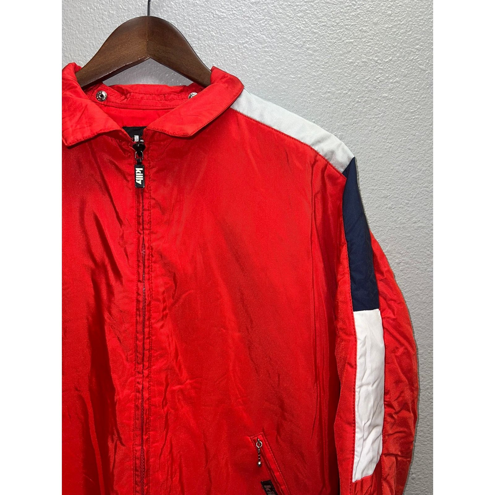 Vintage Vintage Killy Jacket Ski Skiing Red Outerwear Puffer France Size US M / EU 48-50 / 2 - 2 Thumbnail
