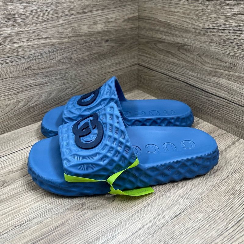 Gucci Gucci Interlocking Lido Thick-Soled Slippers - Size US 9.5 / EU 42-43 - 1 Thumbnail