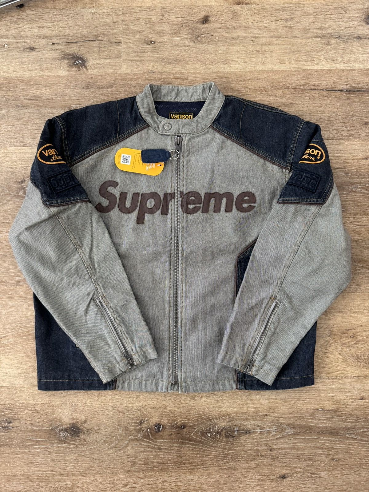 Supreme × Vanson Leathers Supreme Vanson Leathers Cordura