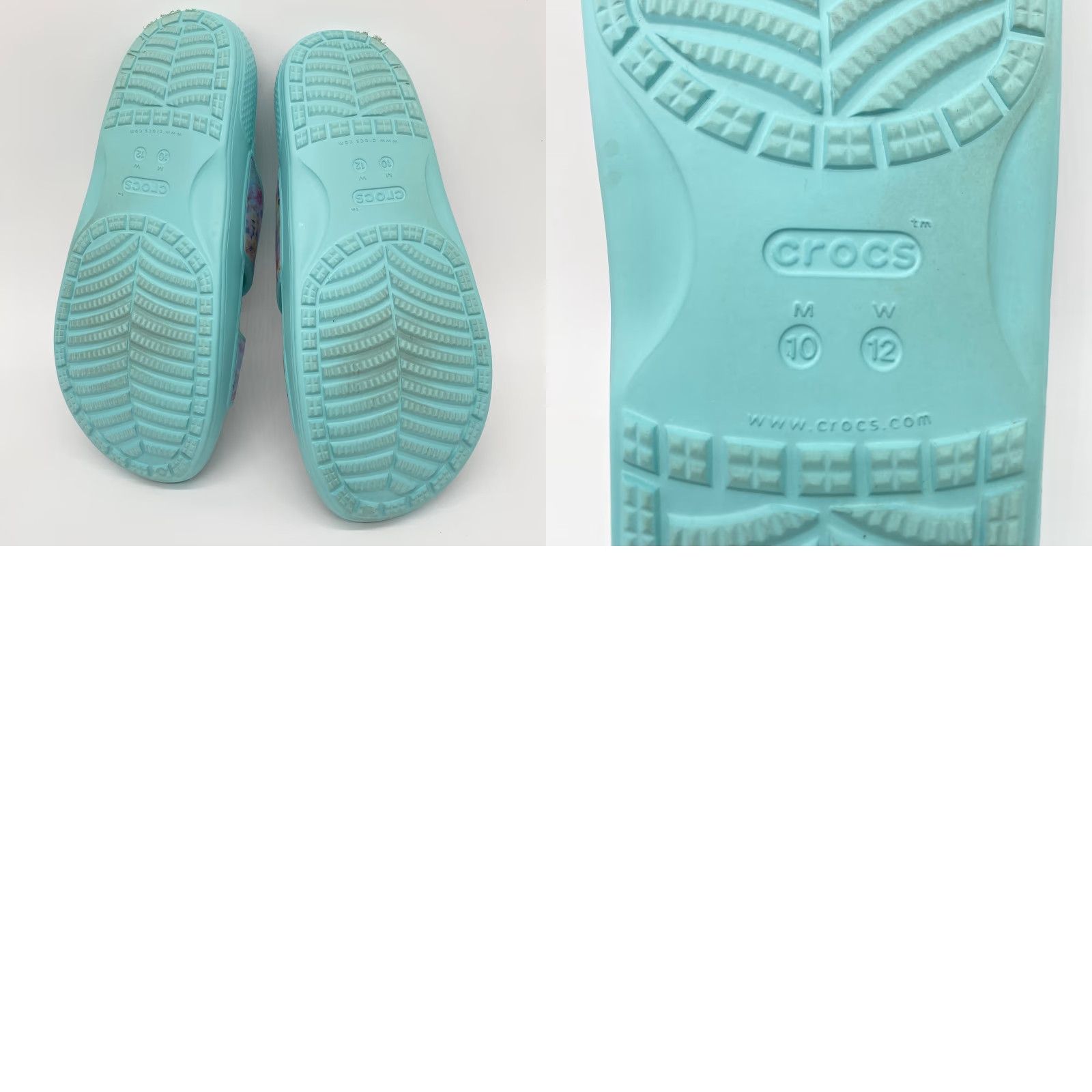 Crocs Crocs Dream Slip Ons Womens Sandal Slip On Two Strap Blue Floral Pattern Open Toe Casual Slide Size US 12 / IT 42 - 9 Thumbnail