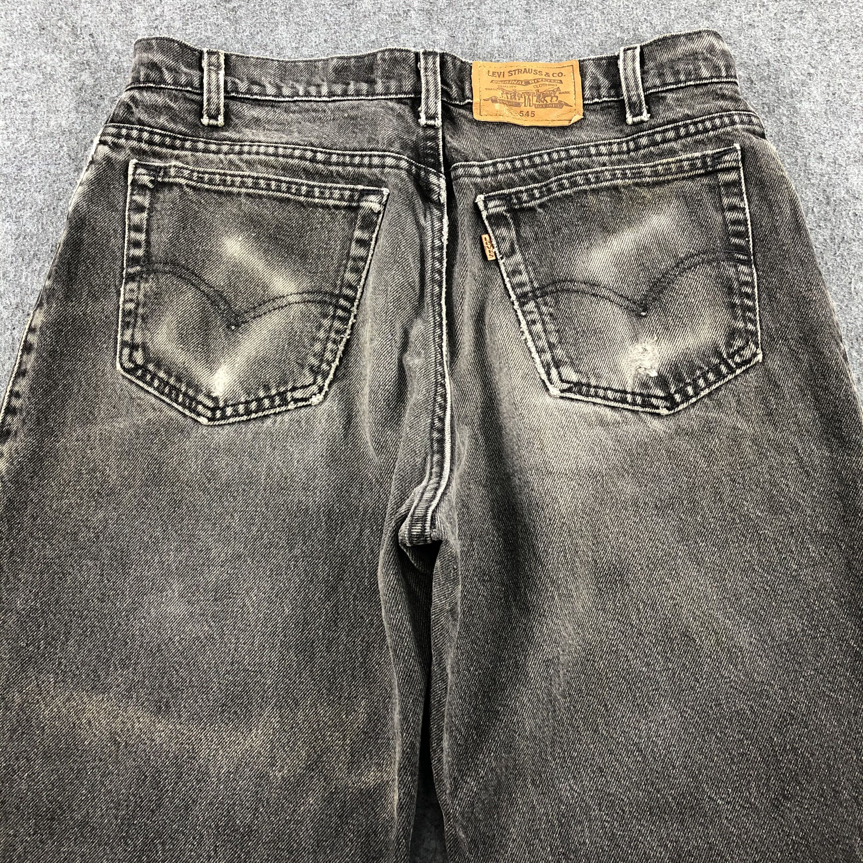 Levi's × Vintage Vintage Levis 545 Orange Tab Jeans-JM1744 Size US 34 / EU 50 - 4 Thumbnail