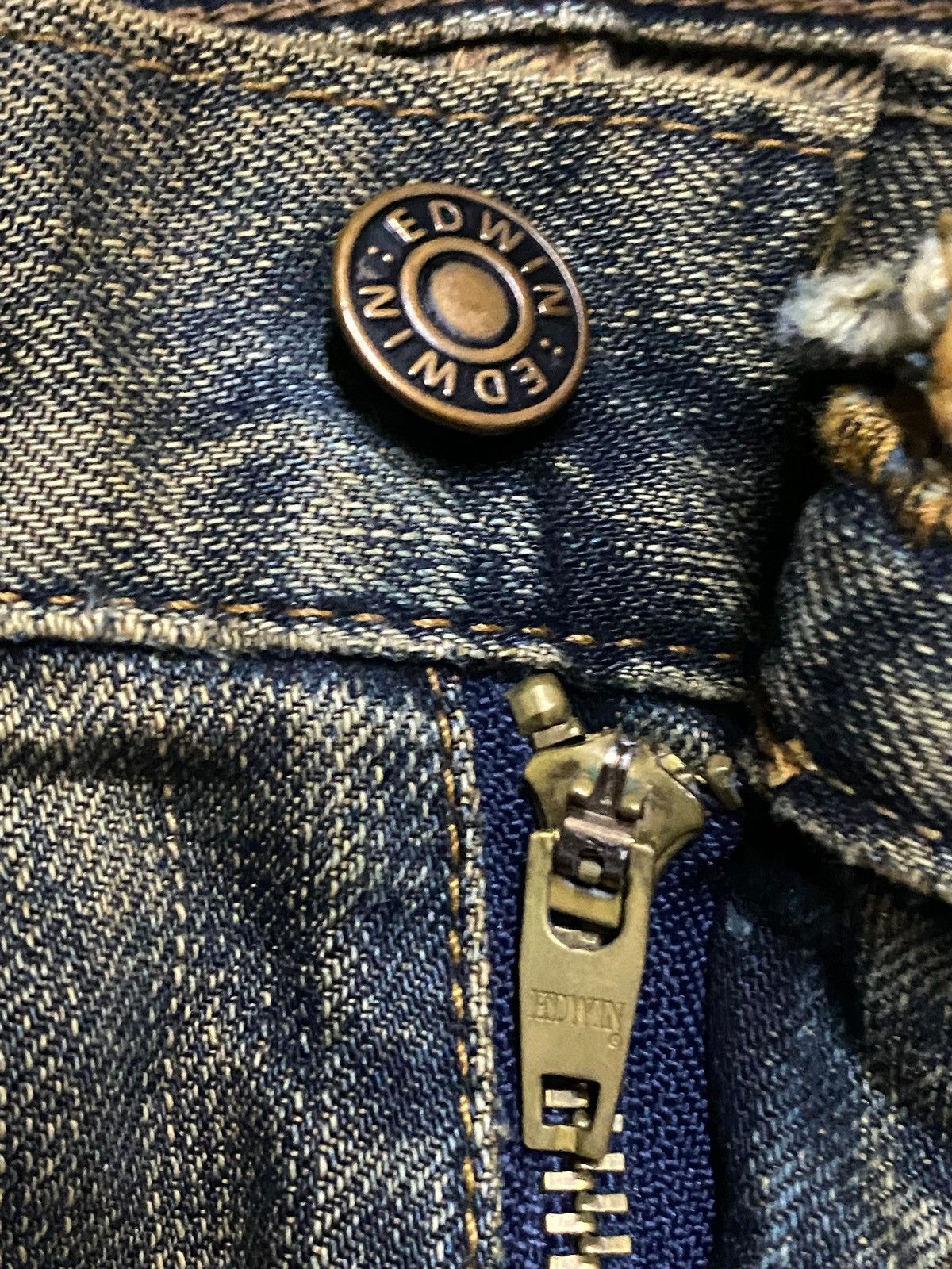 Edwin Vintage Japanese Brand Edwin 503 Rusty Loose Jeans Size US 32 / EU 48 - 10 Thumbnail