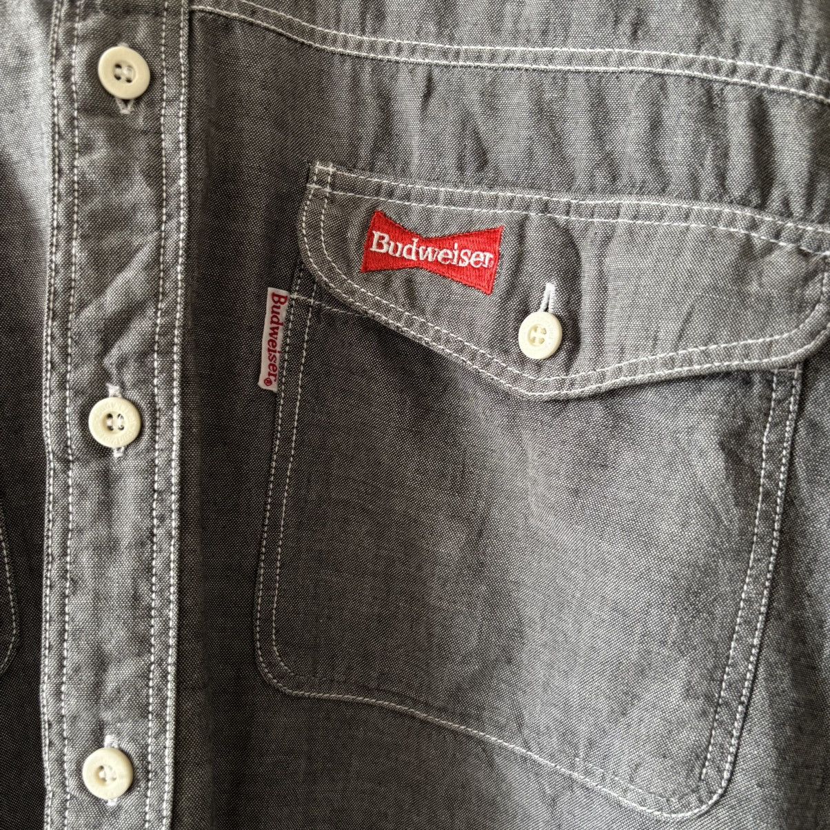 Budweiser Vintage Budweiser Work Shirts Size US L / EU 52-54 / 3 - 3 Thumbnail