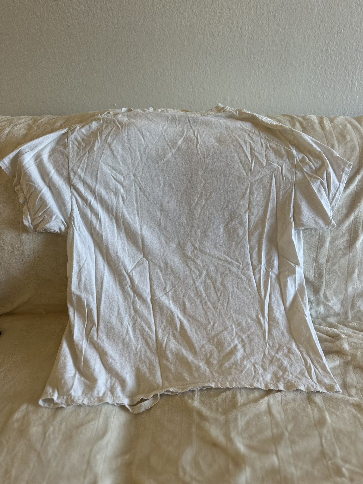 Other XXXTentacion Skins Album Cover Distressed White Tee Size XL Size US XL / EU 56 / 4 - 6 Thumbnail